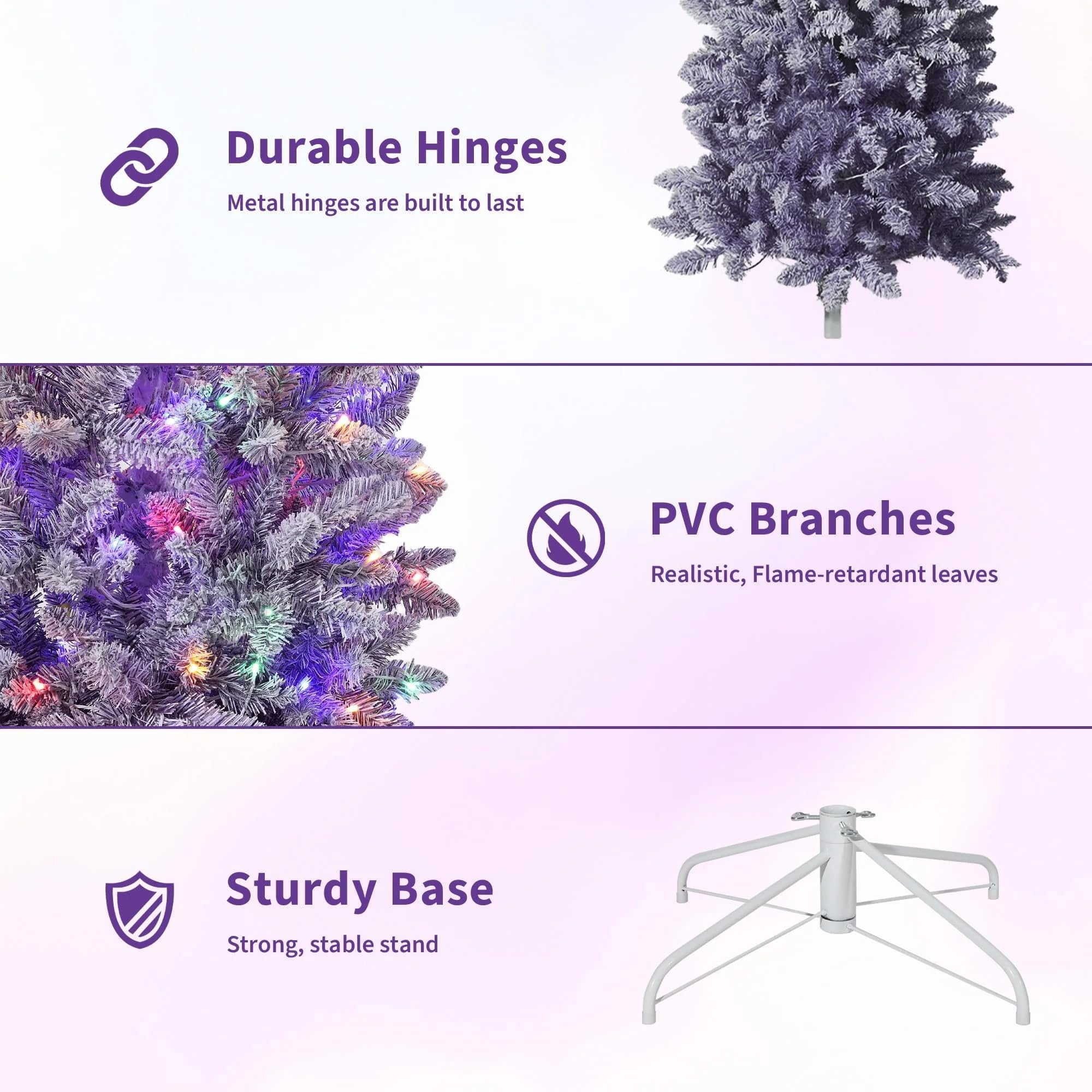 Garvee LHL-PHK-35HX4H5F Artificial-Christmas-Trees - View #4