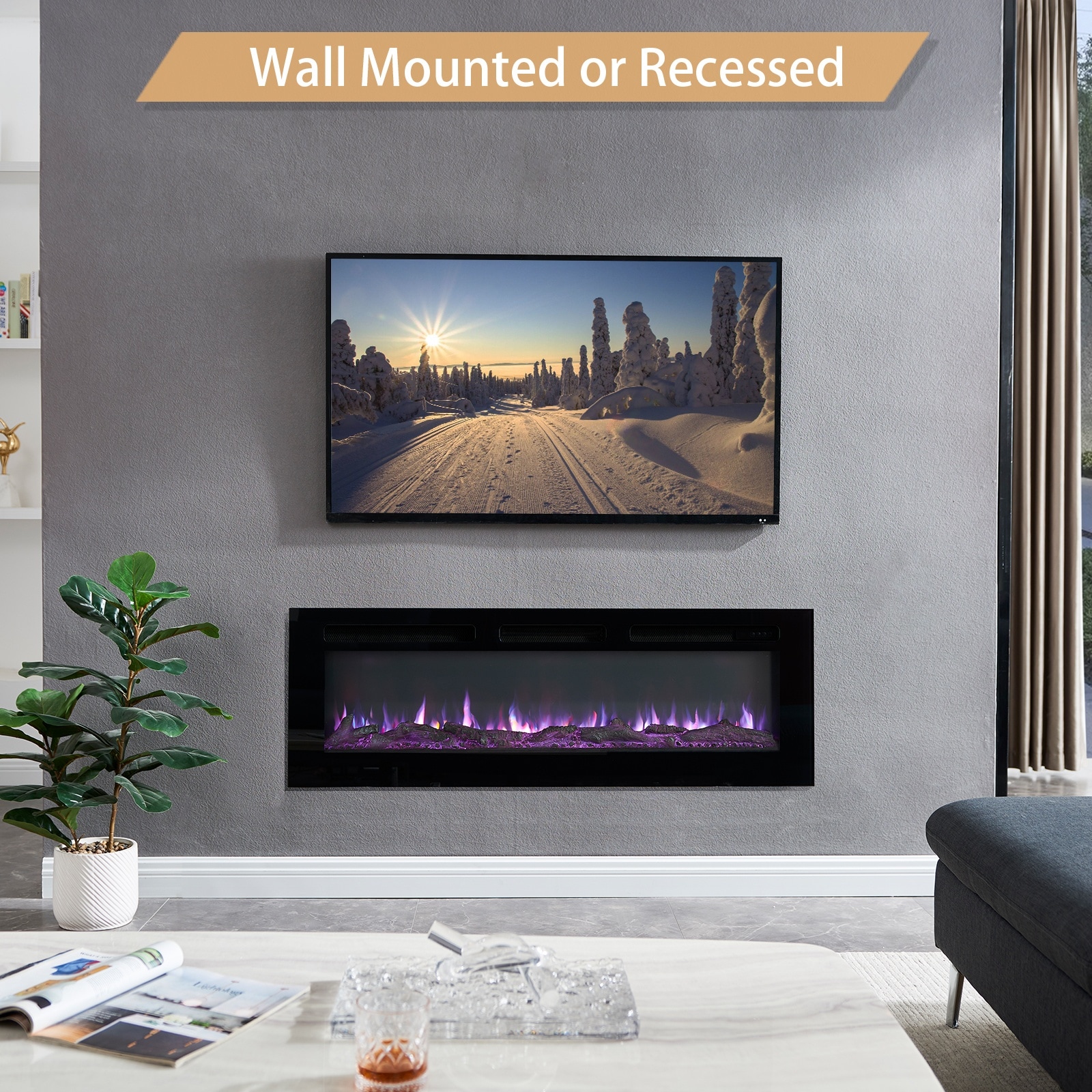 EdenDirect ALEF451B Electric-Fireplace-Fireboxes - View #4