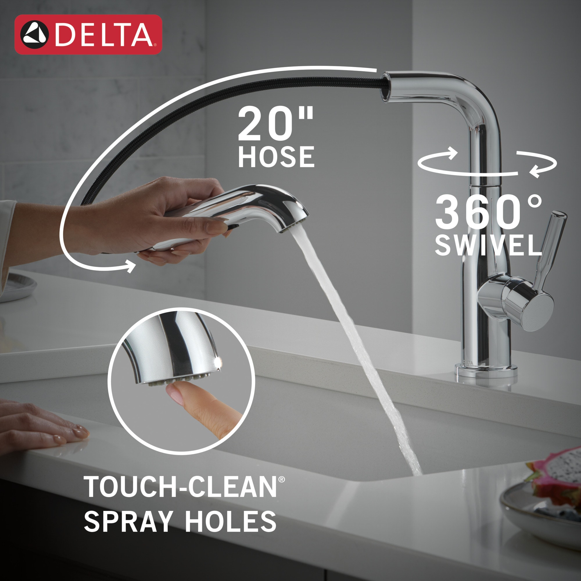 Delta 16943-DST Kitchen-Faucets - View #6