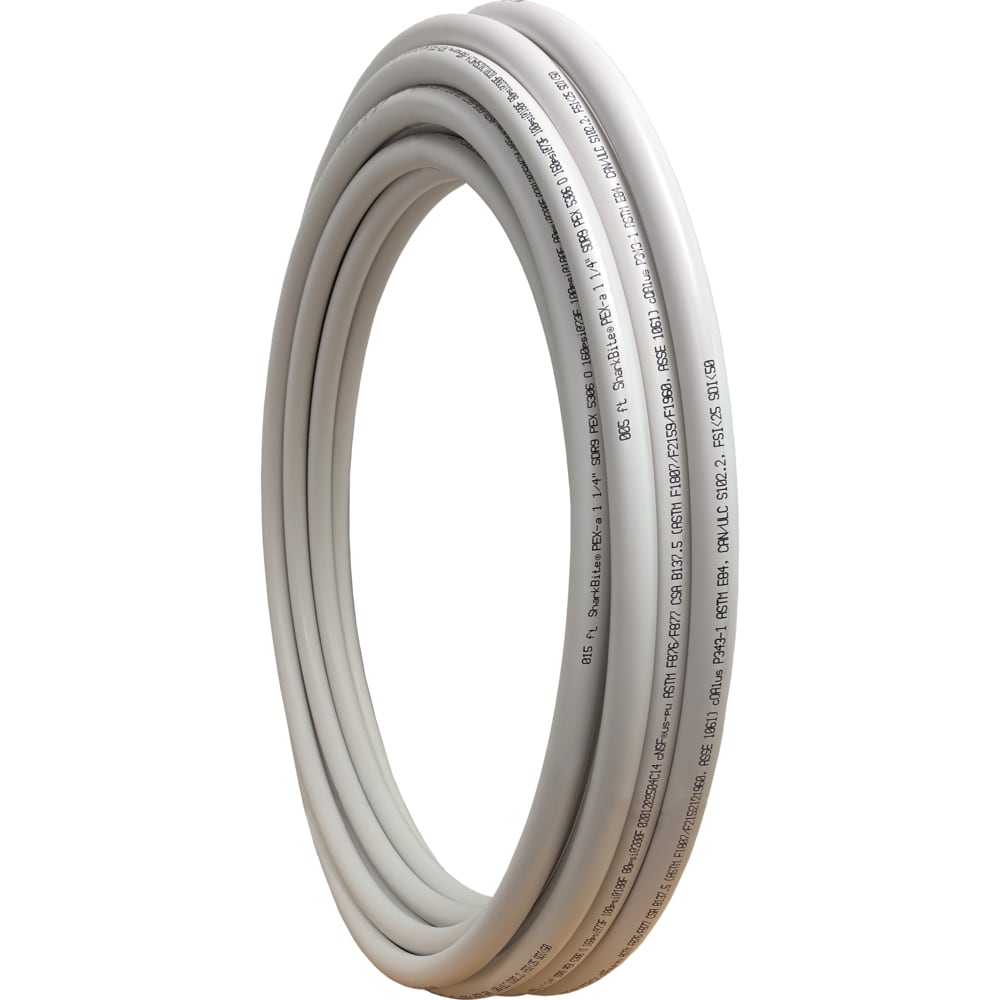 SharkBite 1-1/4-in x 100-ft Coil White PEX-A Pipe #UA85W100