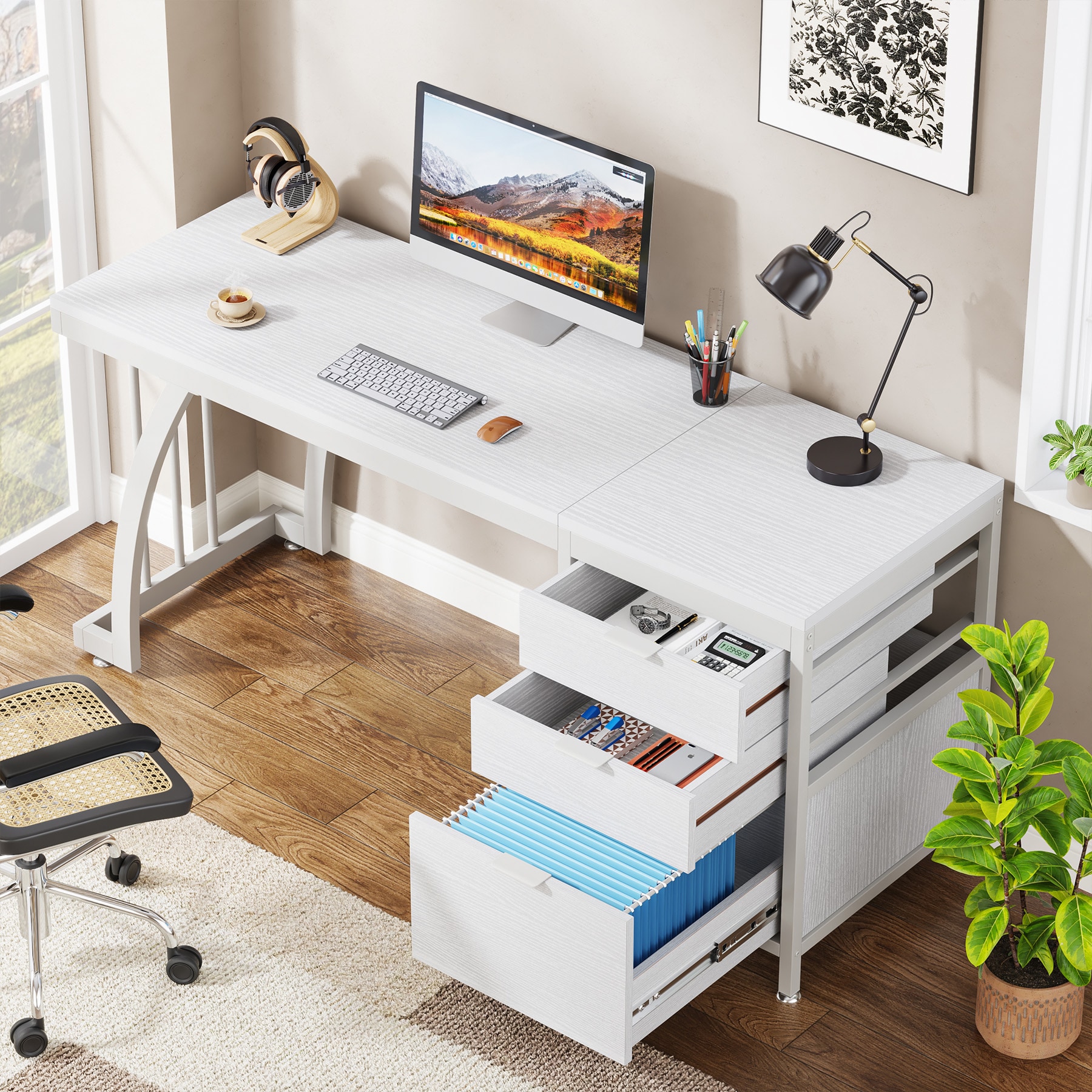 Fnova LWTJ-JW0731 Office-Tables - View #3
