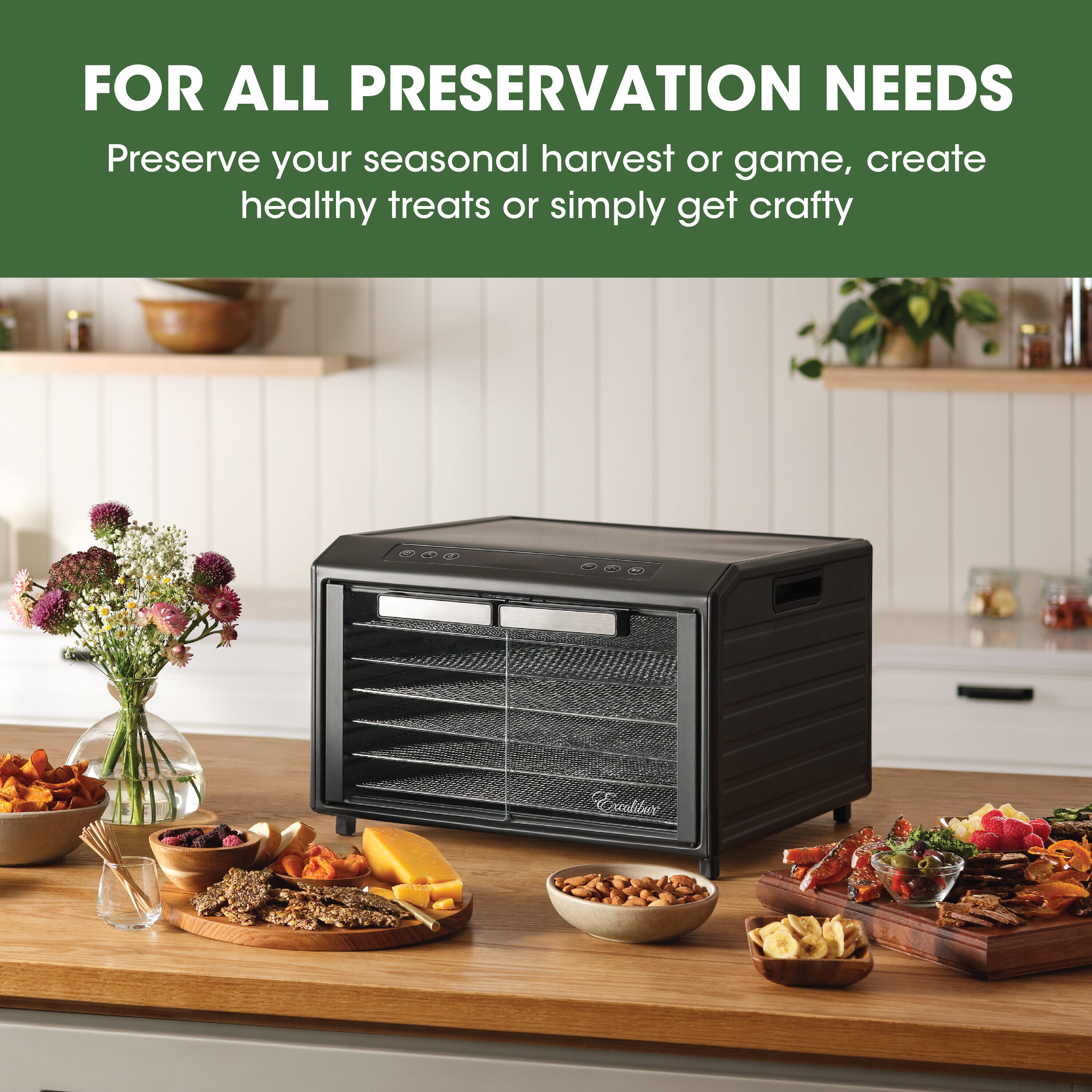 Excalibur Electric Food Dehydrator Select Series 6-Tray