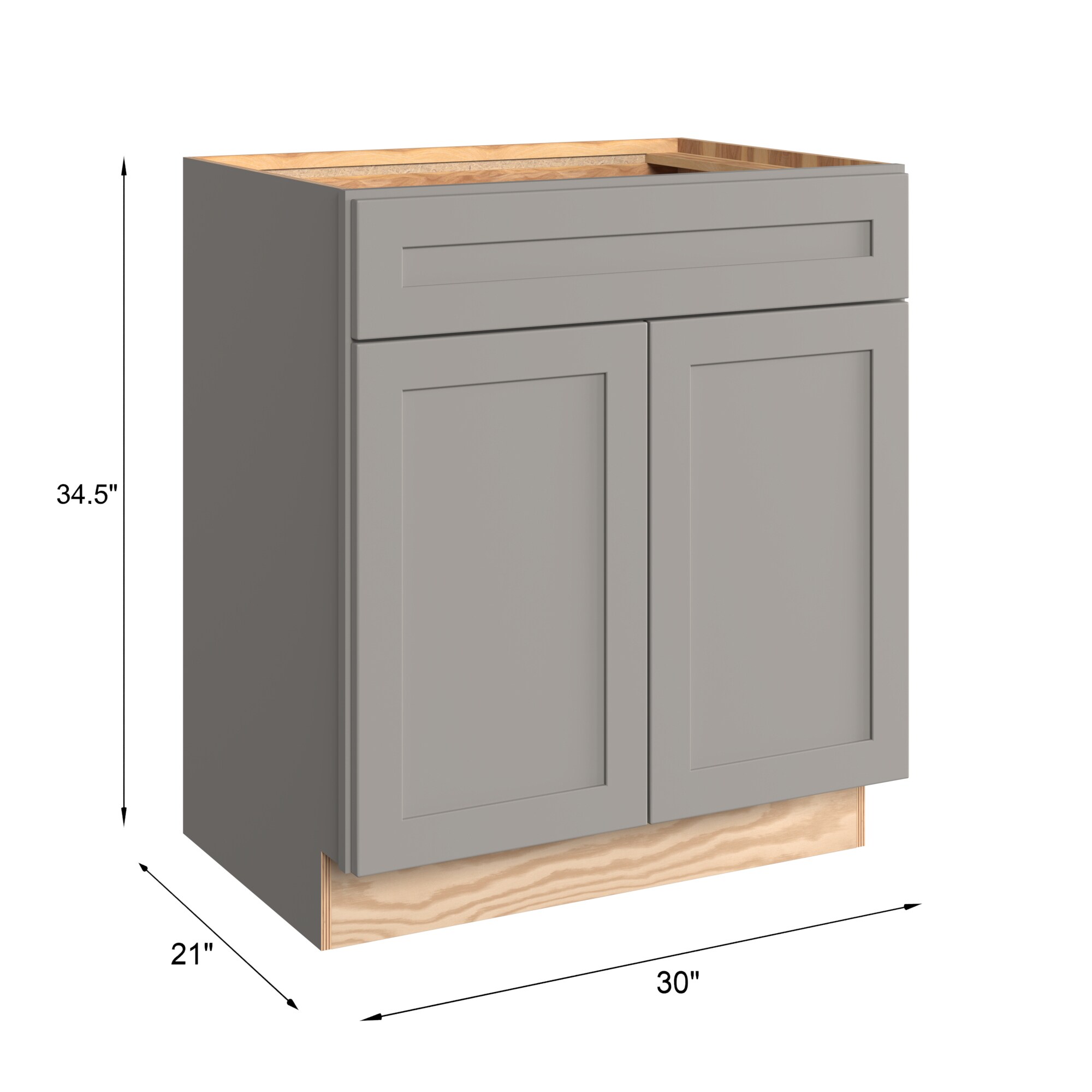 KraftMaid Momentum VSB302134G81 vanities - View #3