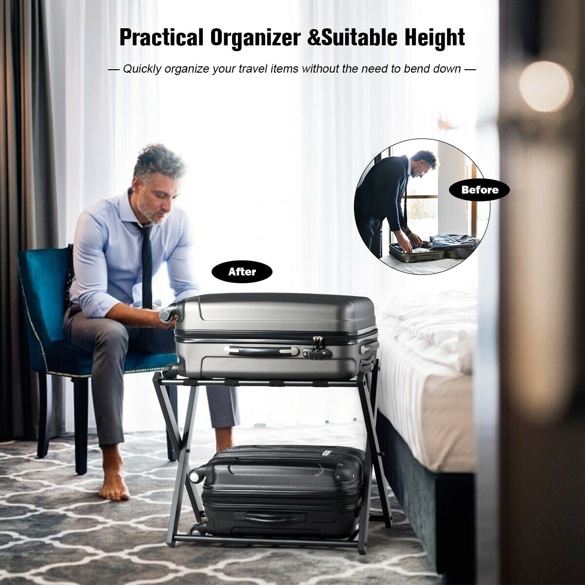 Slickblue D-CO-1-49616WH Garment-Racks - View #4