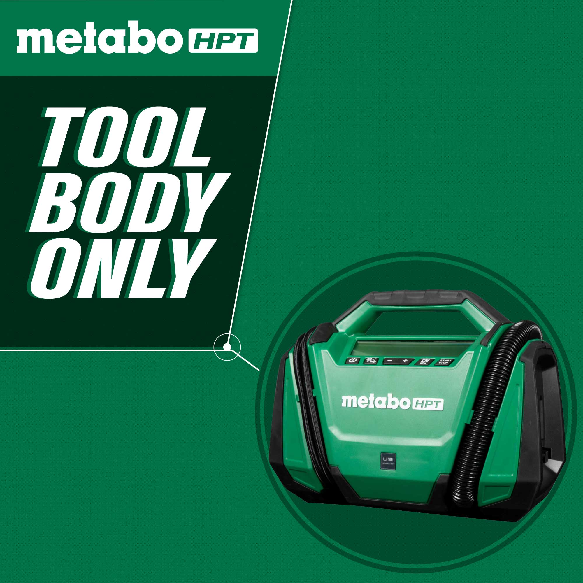 Metabo HPT MultiVolt 18-volt Lithium Ion (li-ion) Air Inflator (Power Source, Battery/Car/Electric) UP18DAQ4M simolary.com 26 Metabo HPT MultiVolt 18-volt Lithium Ion (li-ion) Air Inflator (Power Source, Battery/Car/Electric) UP18DAQ4M Simolary simolary.com 26