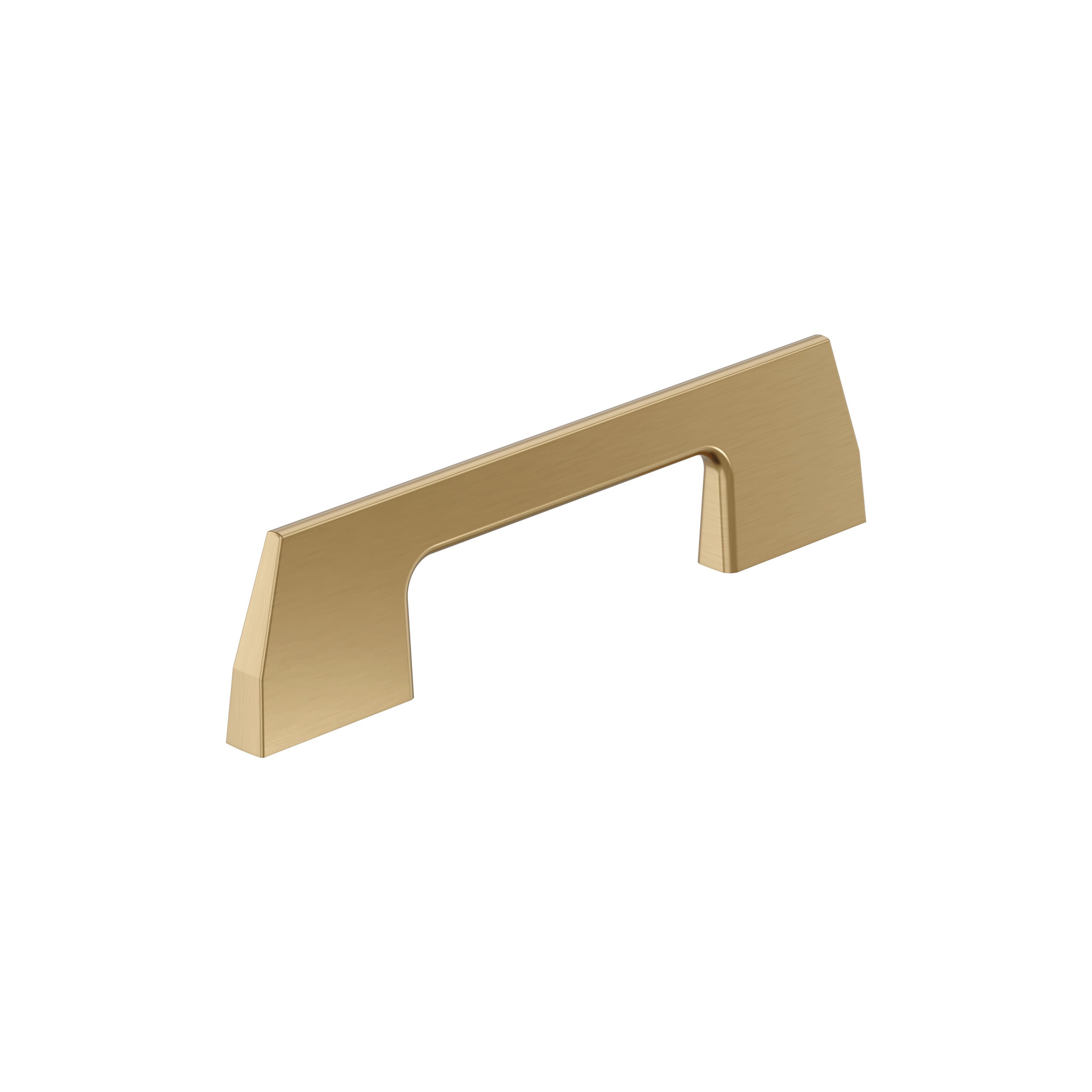 Amerock 10VMP37299CZ Angle 3-in , 76mm Center to Center Champagne Bronze Arch Handle 10 -Pack