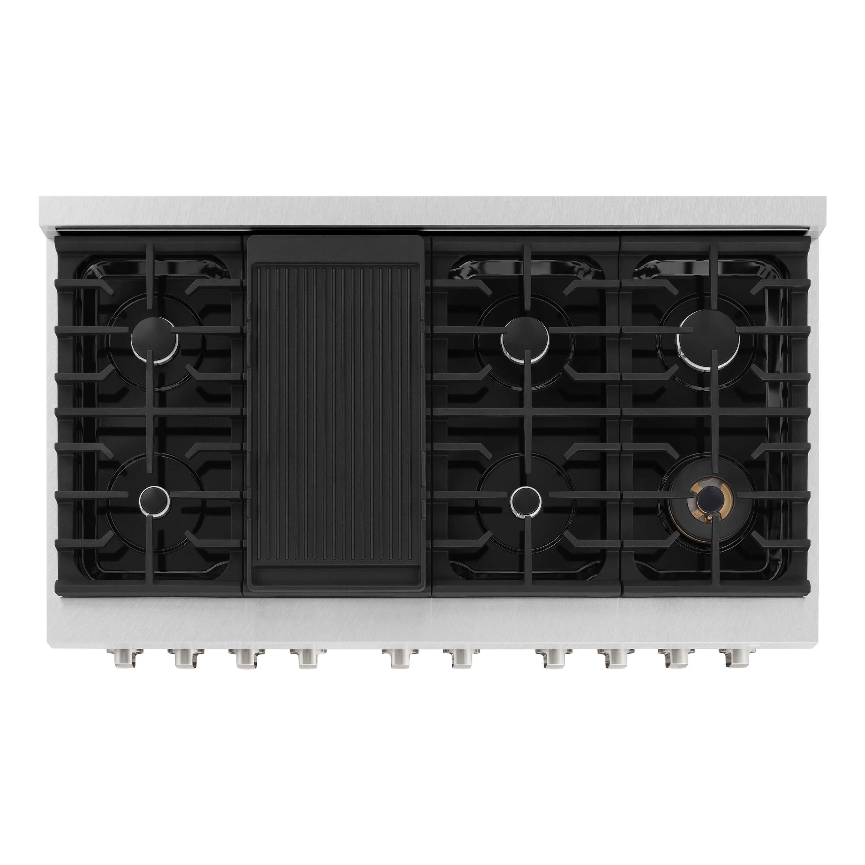 ZLINE KITCHEN & BATH SGRS-WM-48 Double-Oven-Gas-Ranges - View #4