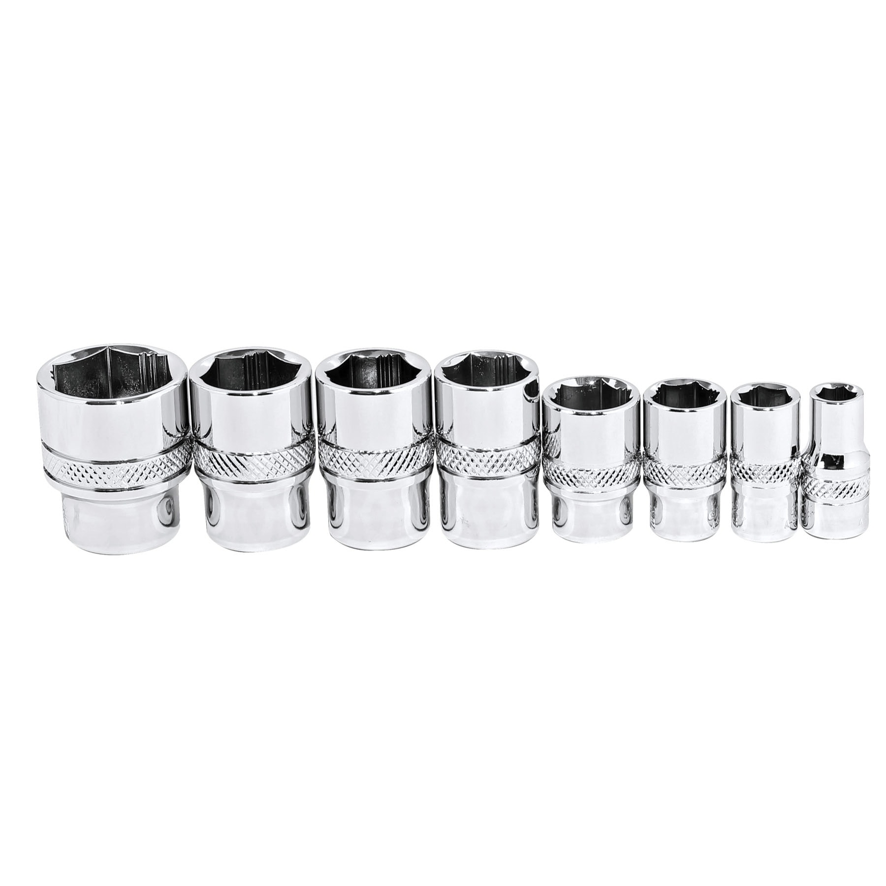 CRAFTSMAN 11-Piece Metric 3/8-in Drive 6-point Set Shallow Socket