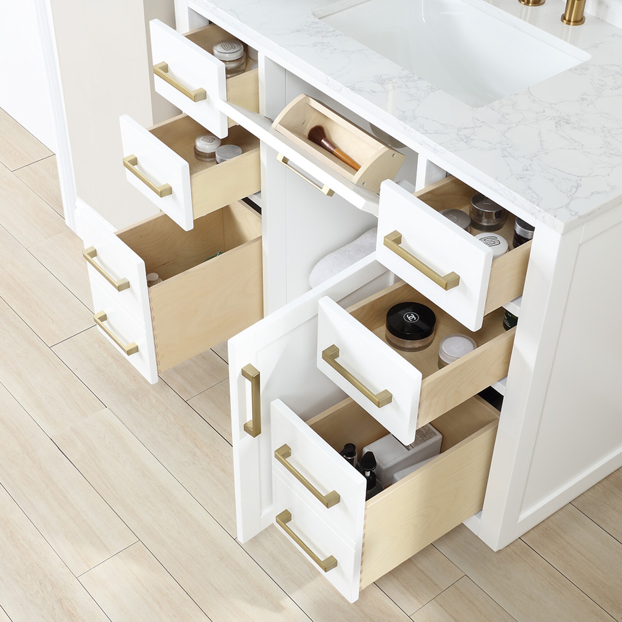 Altair 557042-WH-GW Bath-Vanity-Combo - View #7