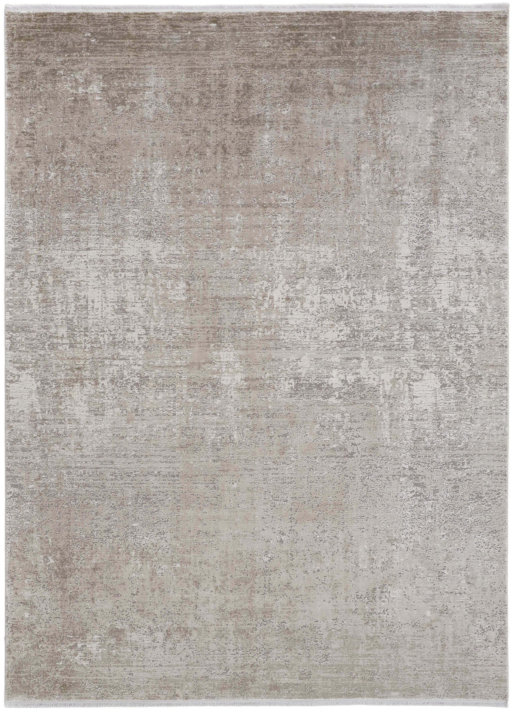 Room Envy 866R39FWBGEGRYH39 10 x 14 (ft) Loomed Rayon Tan/Ivory/Gray Rectangular Indoor Abstract Area rug