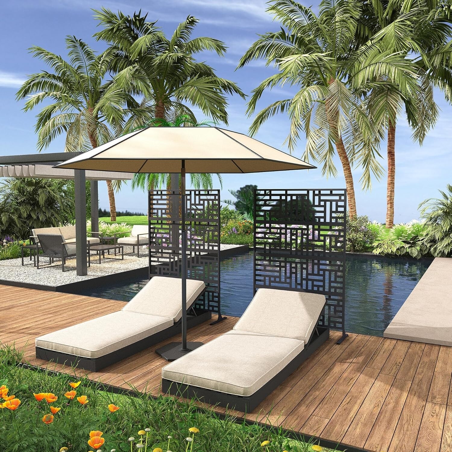 Garvee OBB66-77 Outdoor-Privacy-Screen - View #5