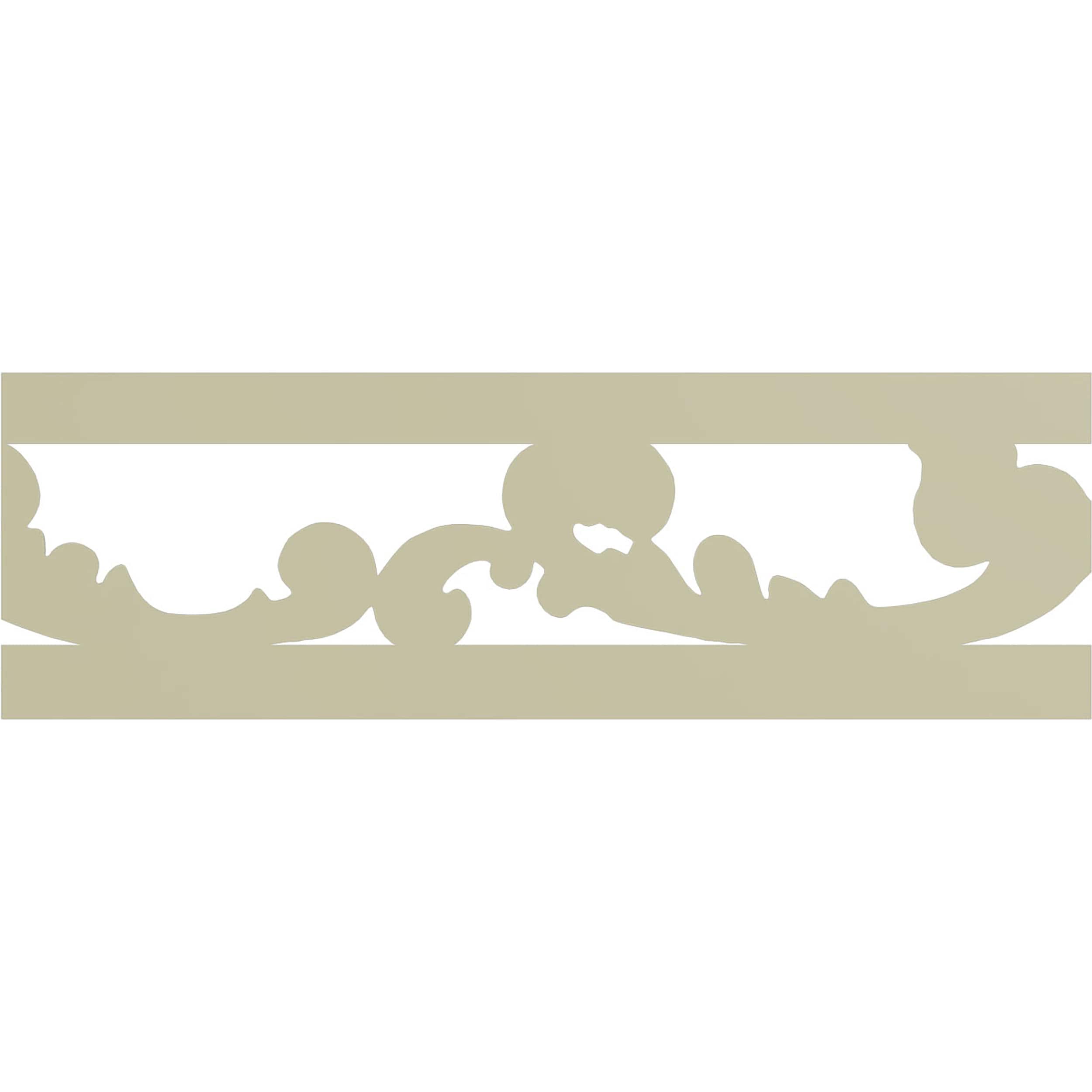 Ekena Millwork PML03X00KI Chair-Rail-Moulding - View #4