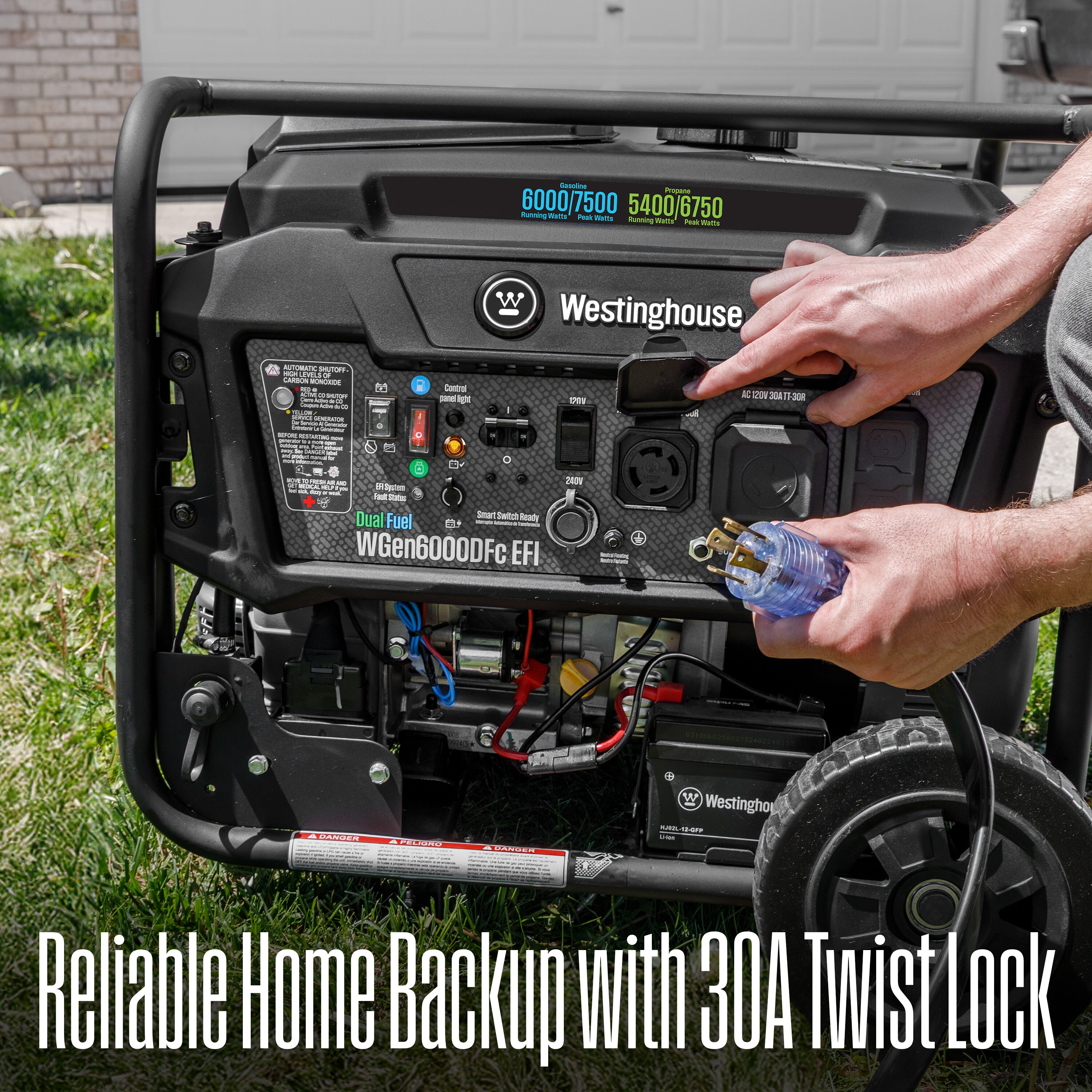 Westinghouse WGEN6000DFC EFI Portable-Generators - View #8