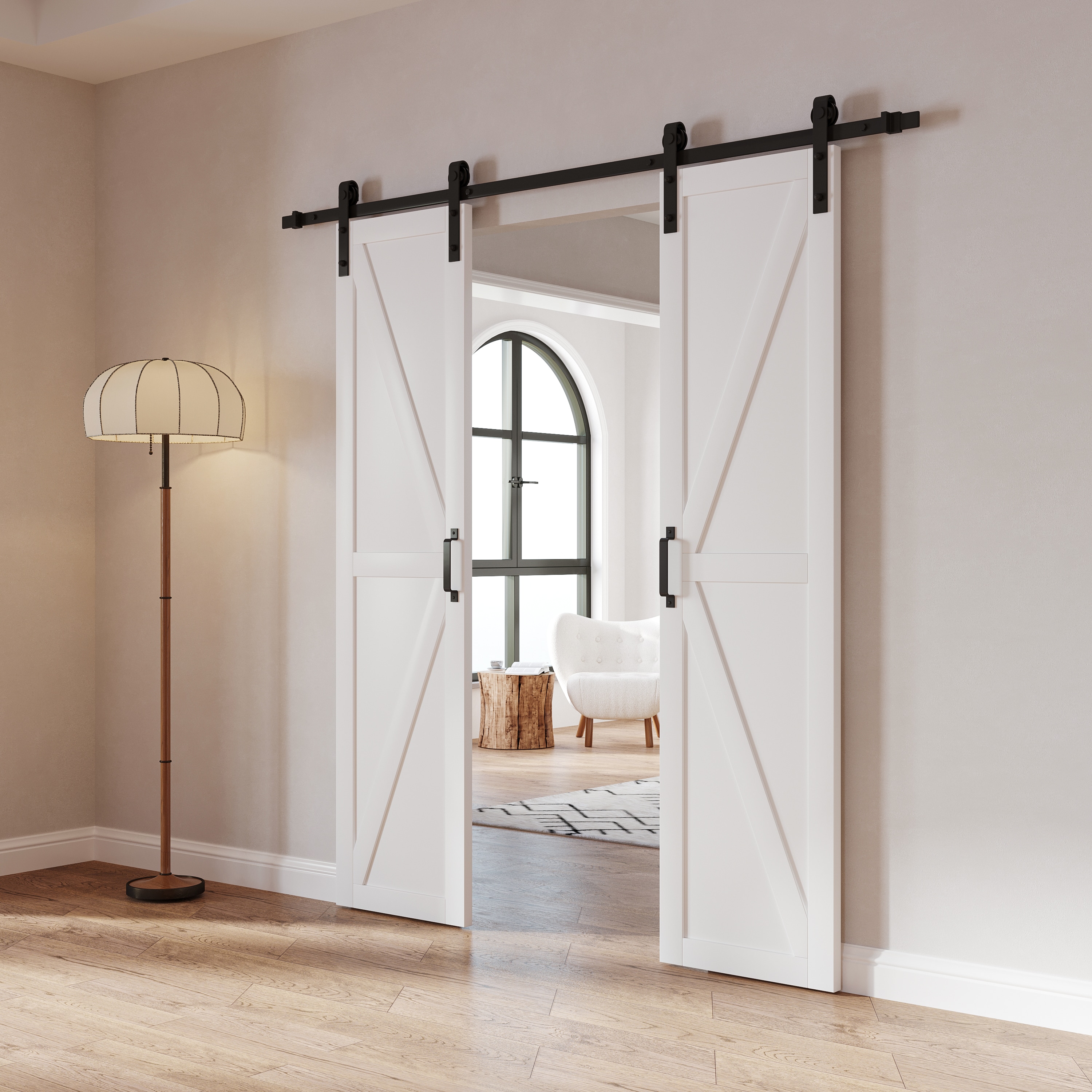 JUJUBON IN-BDWH-BD2-K-36 Barn-Doors - View #3