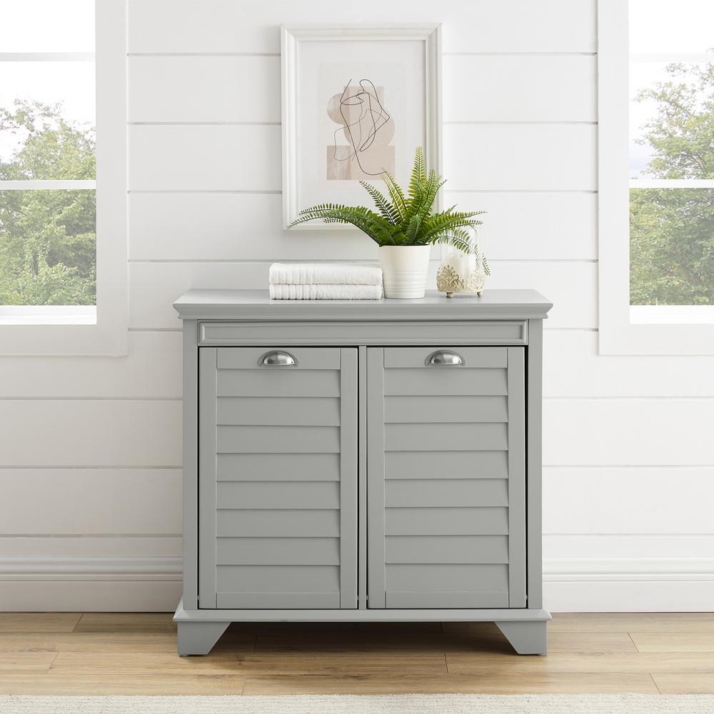 Crosley Furniture CF7003-GY Hamper-Baskets - View #9