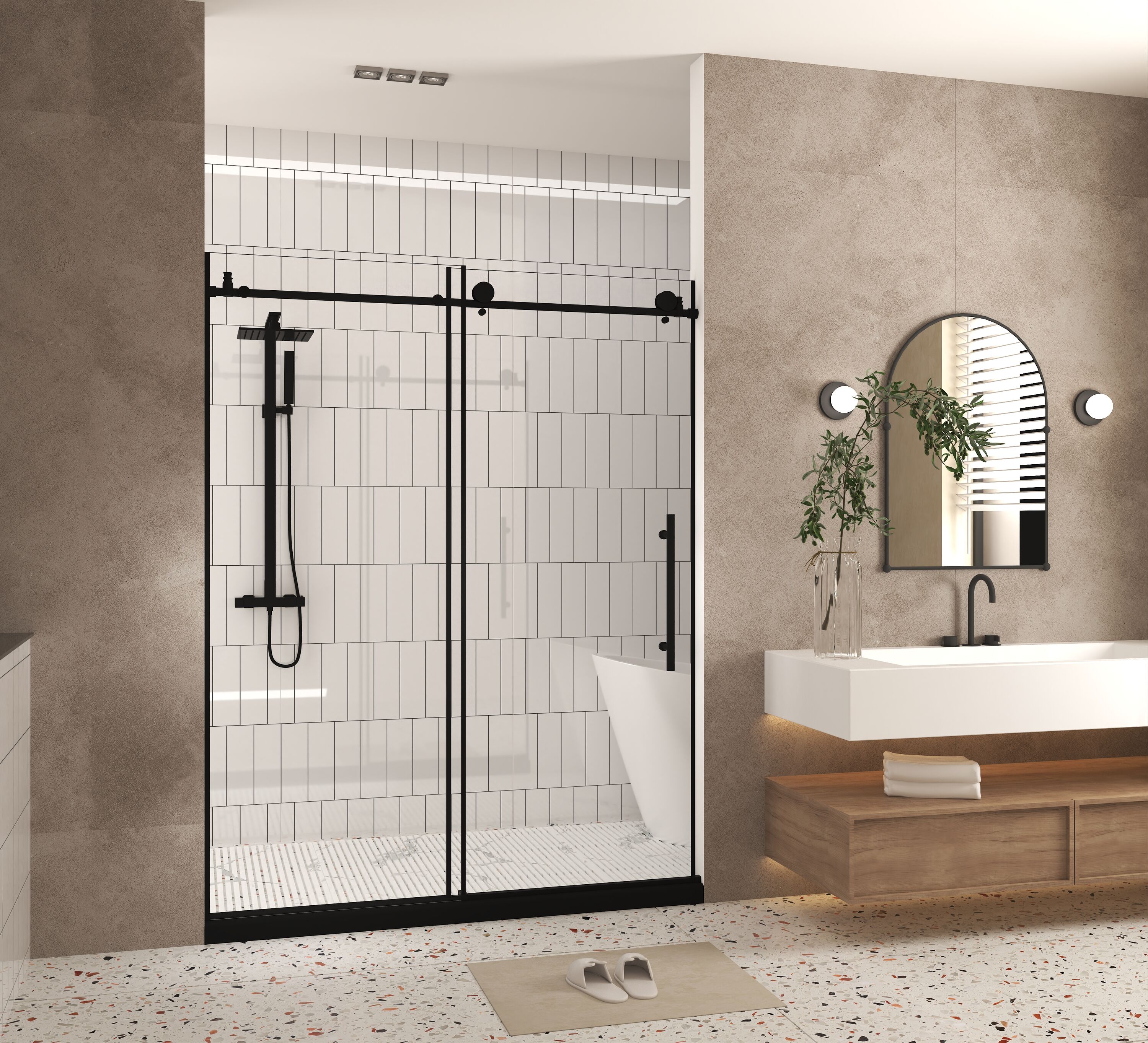 AAZJ JBF-W1675P399460 Shower-Doors - View #3