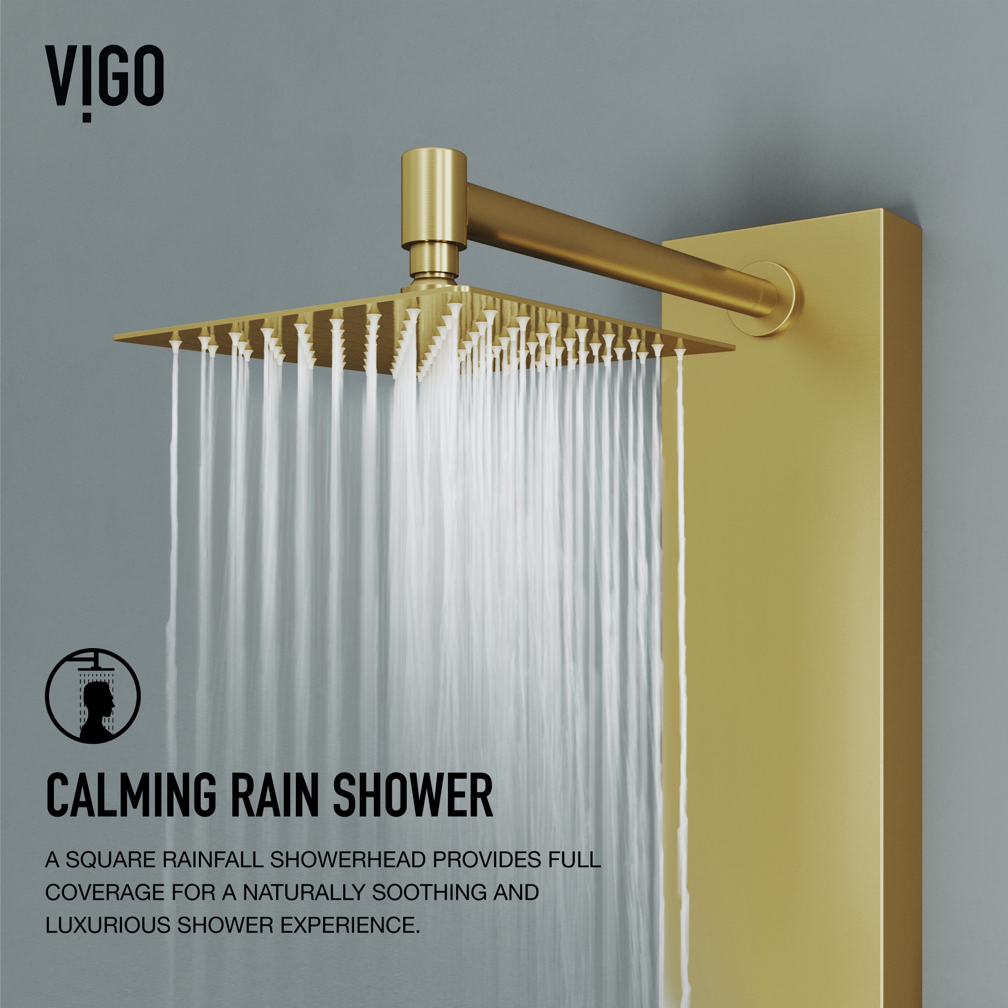 VIGO VG08012MG Showerhead-Bar-Panels - View #6