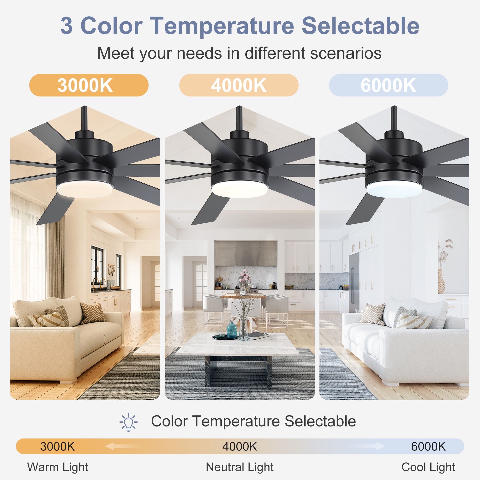 Airsurfer AS-29034-BK Ceiling-Fans - View #5