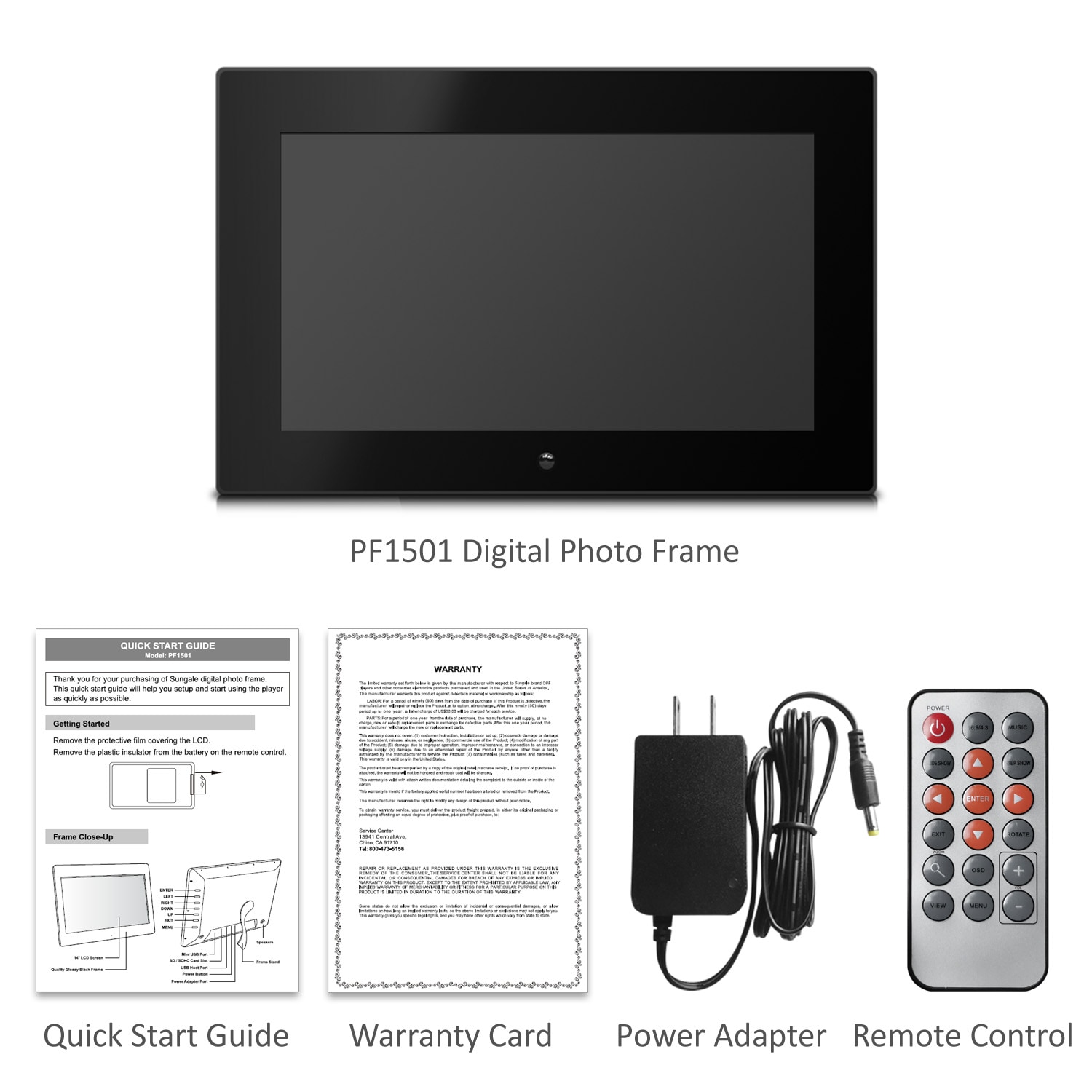 Sungale PF1501 Picture-Frames - View #6