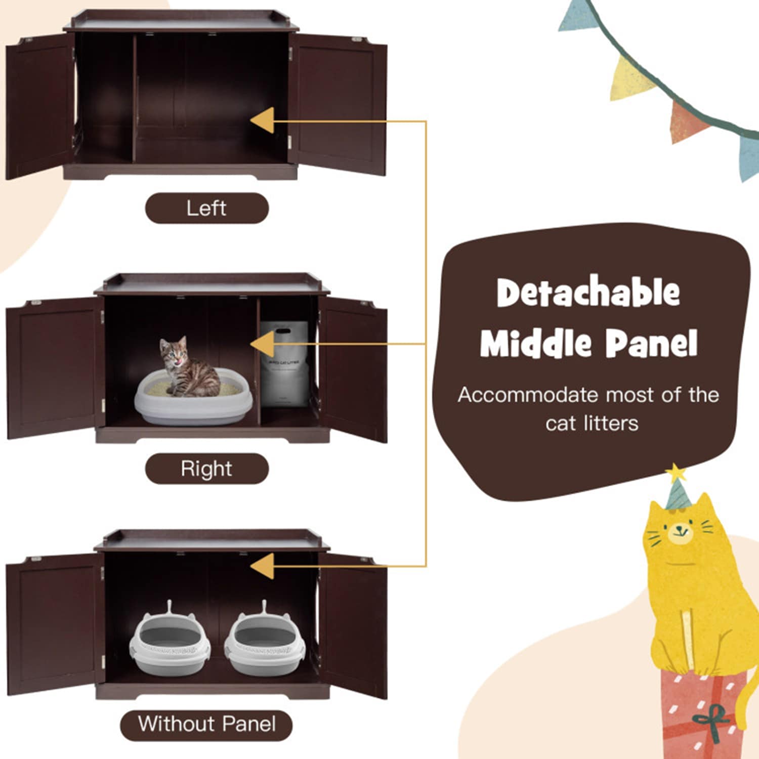 Mondawe MO-HW65619CF Dog-Houses - View #6