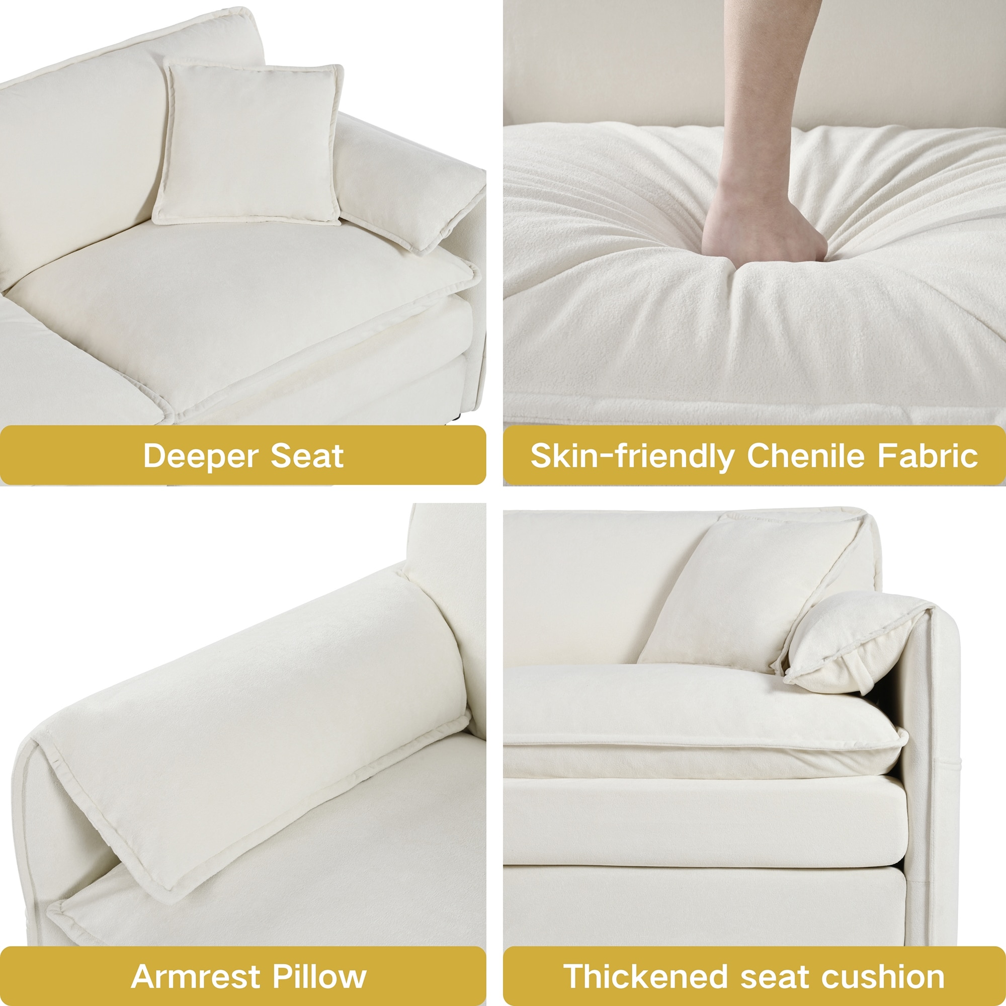 SINOFURN SYB920001WT Sofas-Loveseats - View #16