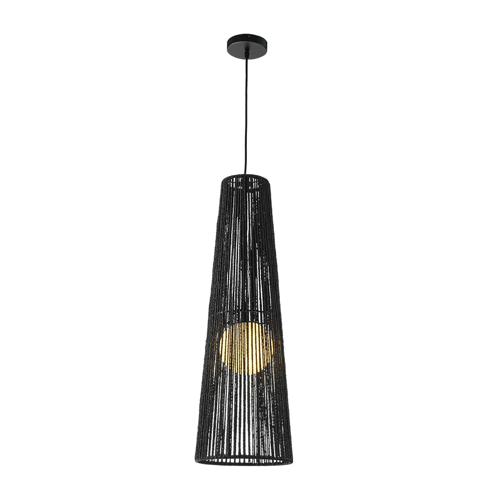 AloaDecor Lighting L7264D13BK12A Pendant-Lights - View #2