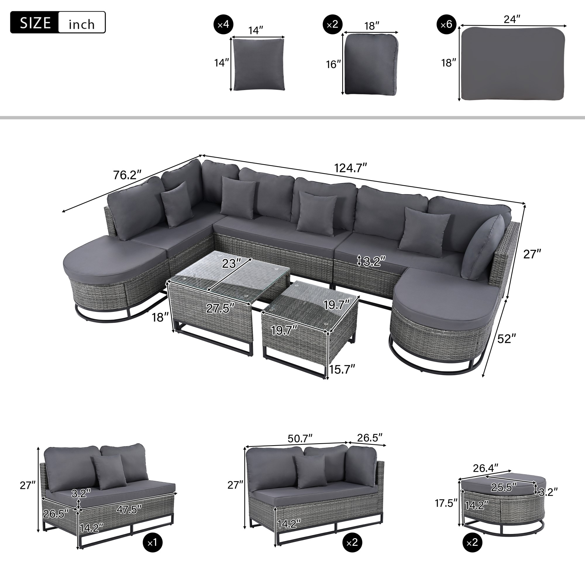 Mondawe MO-GO-01244E Patio-Sofas-Daybeds - View #12