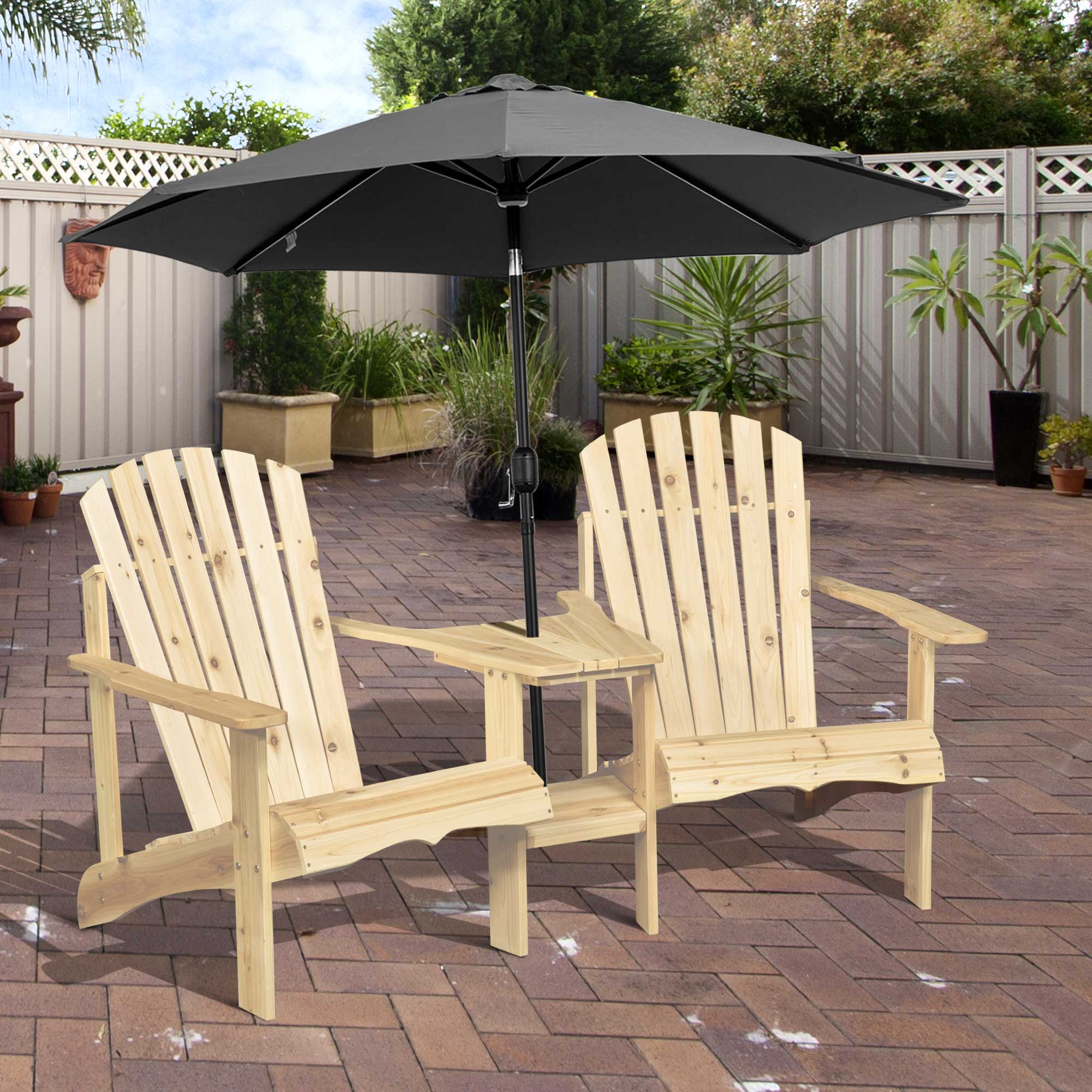 Forclover HYFE-70605WH Patio-Conversation-Sets - View #2