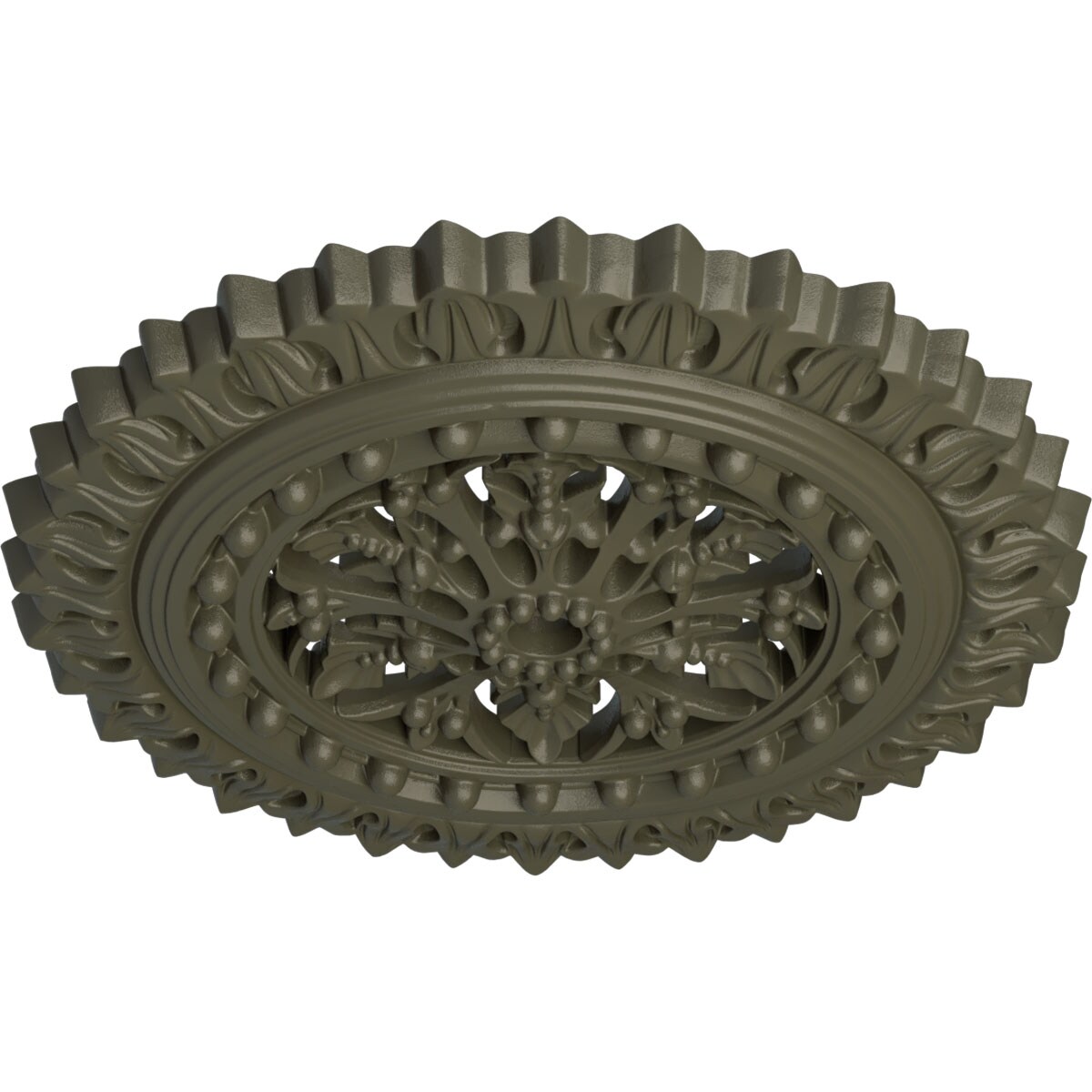 Ekena Millwork CM18SKWHF Ceiling-Medallions - View #2