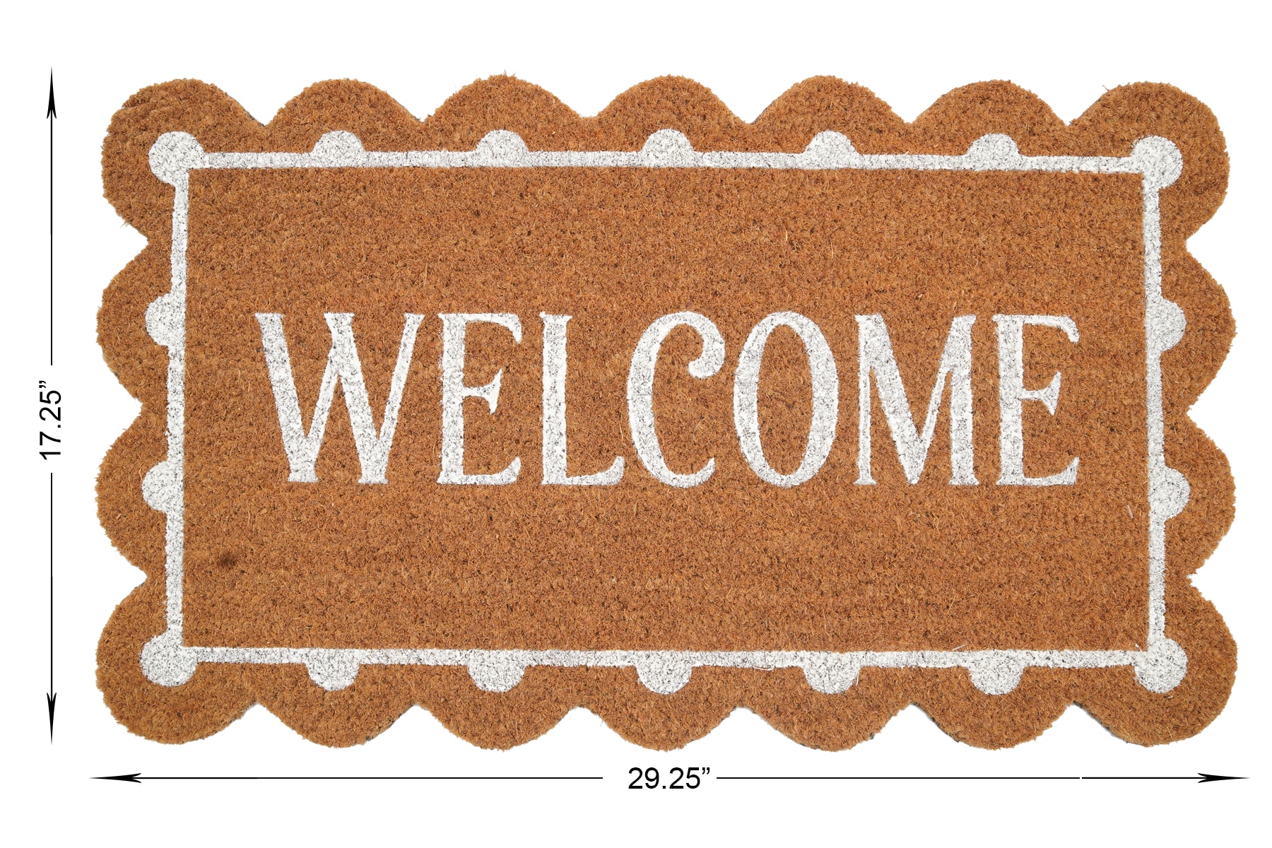 Style Selections WG-LB-SCALLOPWEL Mats-Cat - View #7