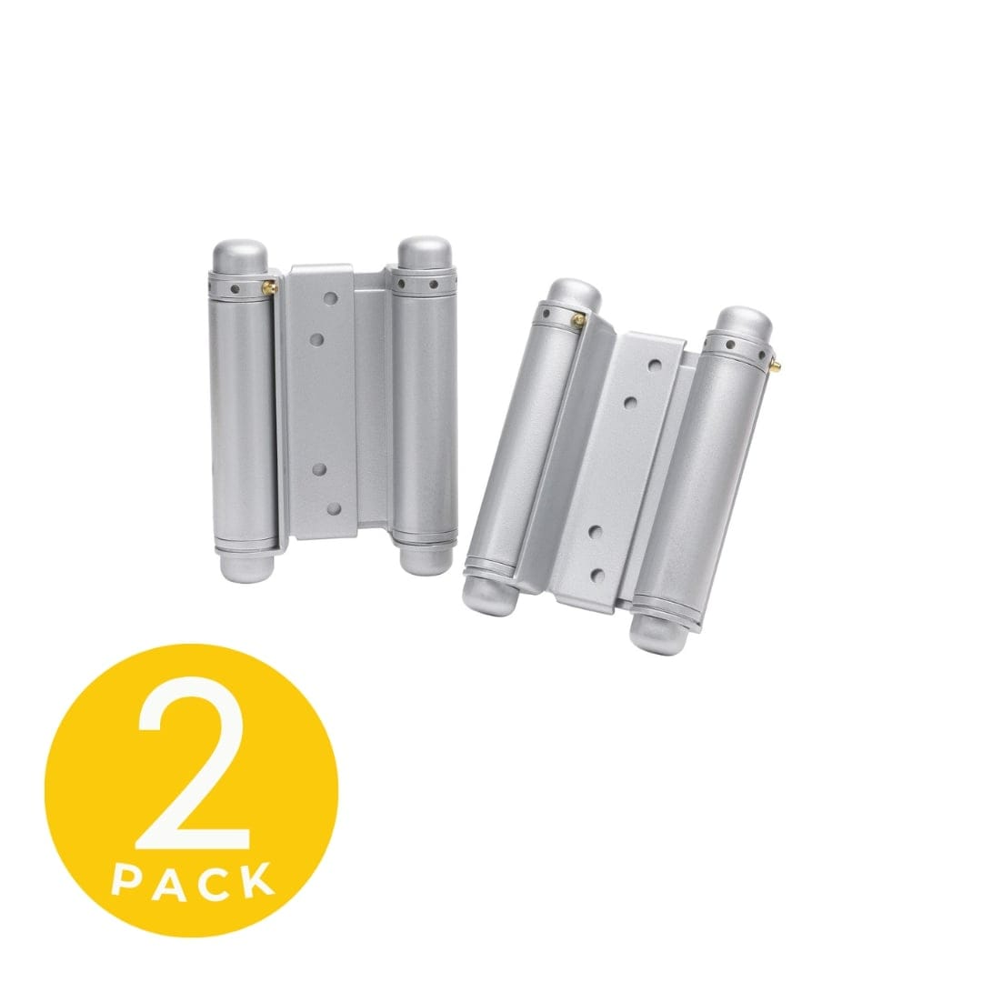 Trans-Atlantic Co DH-TAN5006-GV 6-in H Square Galvannealed Barrel Interior/Exterior Door Hinge 2 -Pack