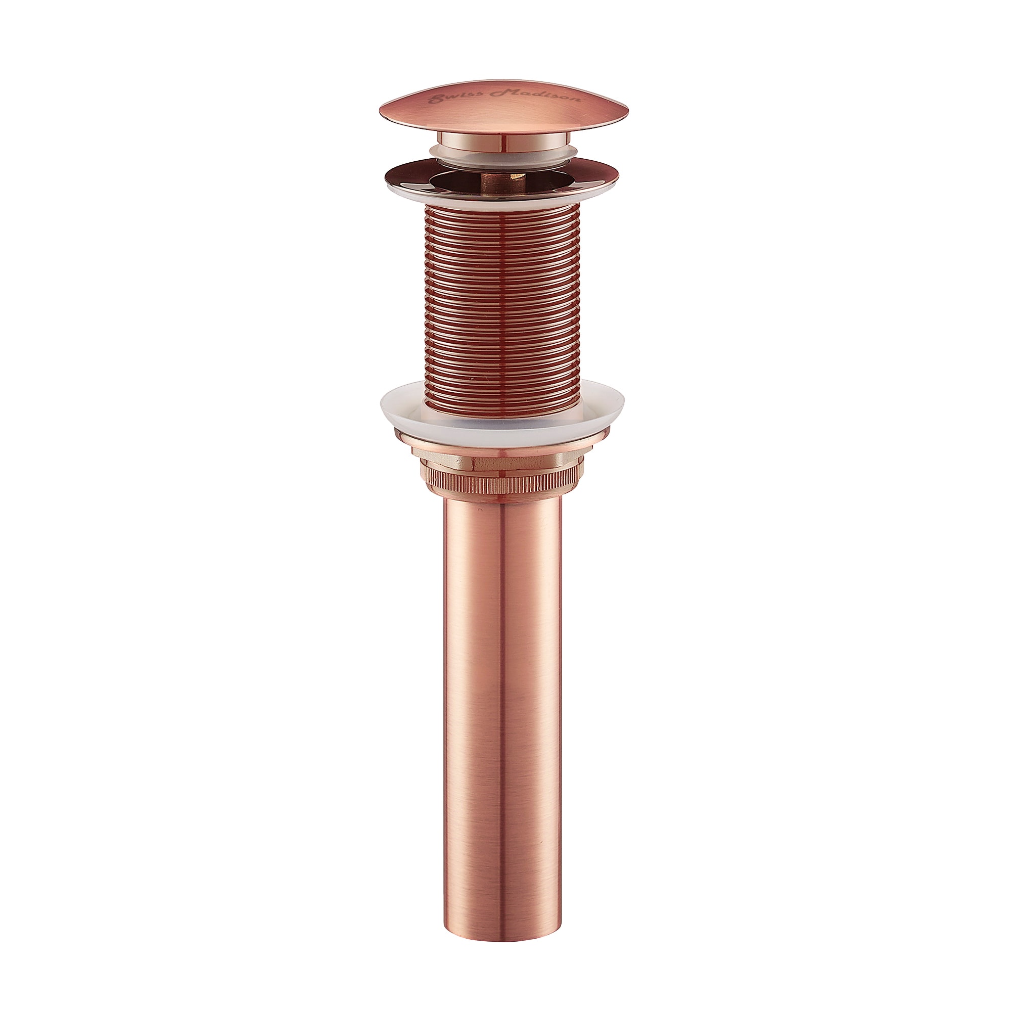 Swiss Madison SM-25-SACTM16RG Brushed Rose Gold Bathroom Sink pop up drain