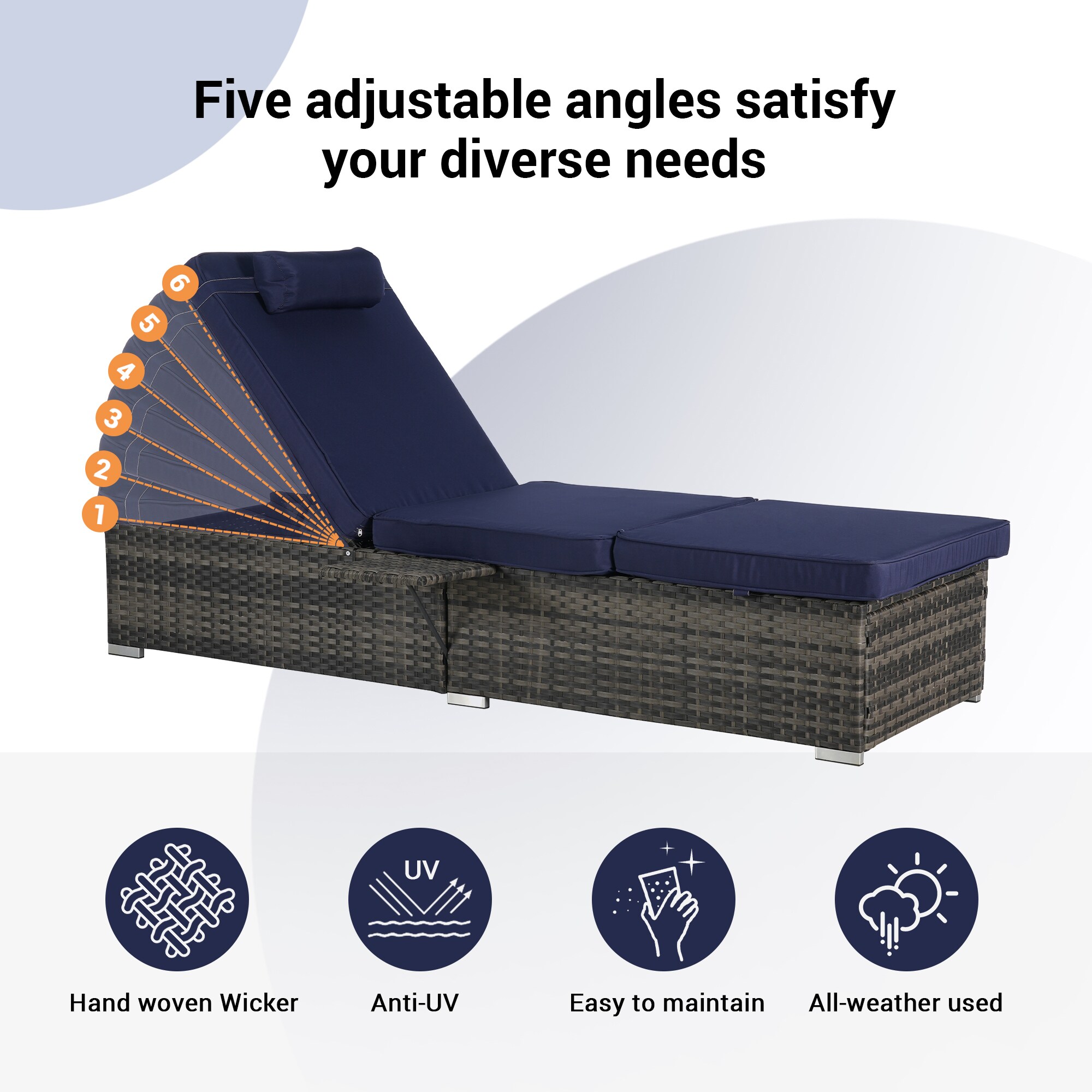 Gaierptone CRXRDEYAJ87 Patio-Chairs - View #4