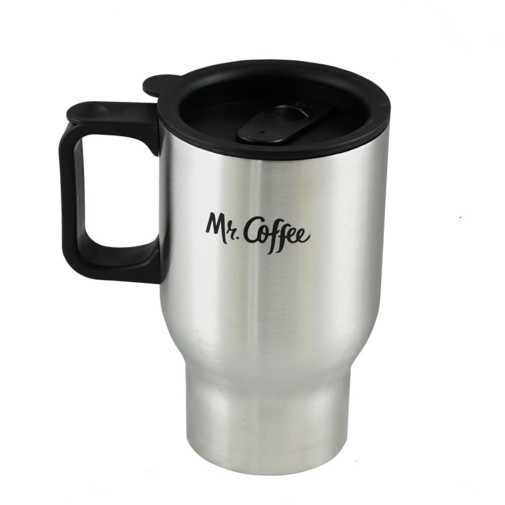 Mr. Coffee Expressway 15-fl oz Stainless Steel Travel Mug in the Water  Bottles & Mugs department at