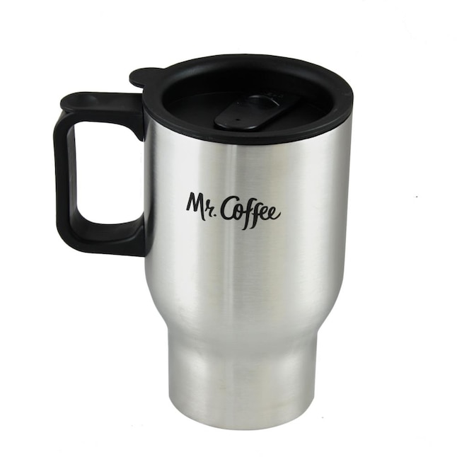 Mr. Coffee Expressway 15-fl oz Stainless Steel Travel Mug in the