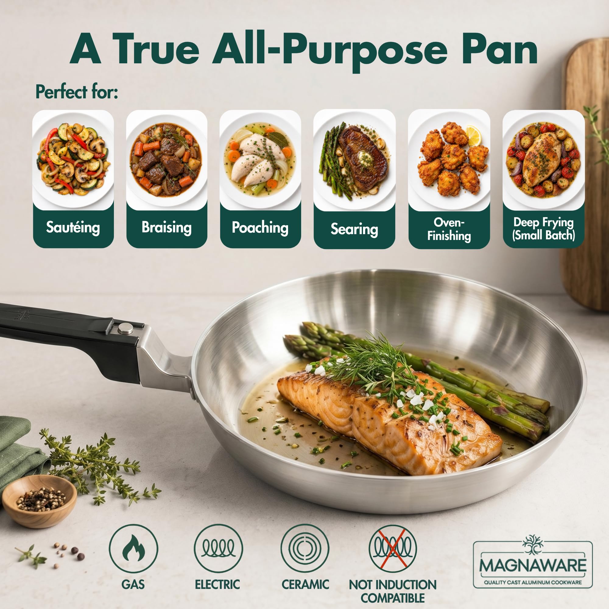 MAGNAWARE SKILLET14 Cooking-Pans-Skillets - View #5