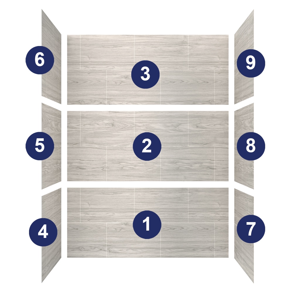 allen + roth 60IN-SIDEPANEL8-DR  - View #2