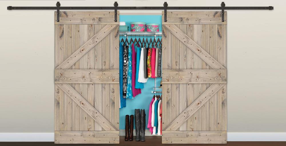 Creative Entryways BPWP2100-7284-10B Barn-Doors - View #2