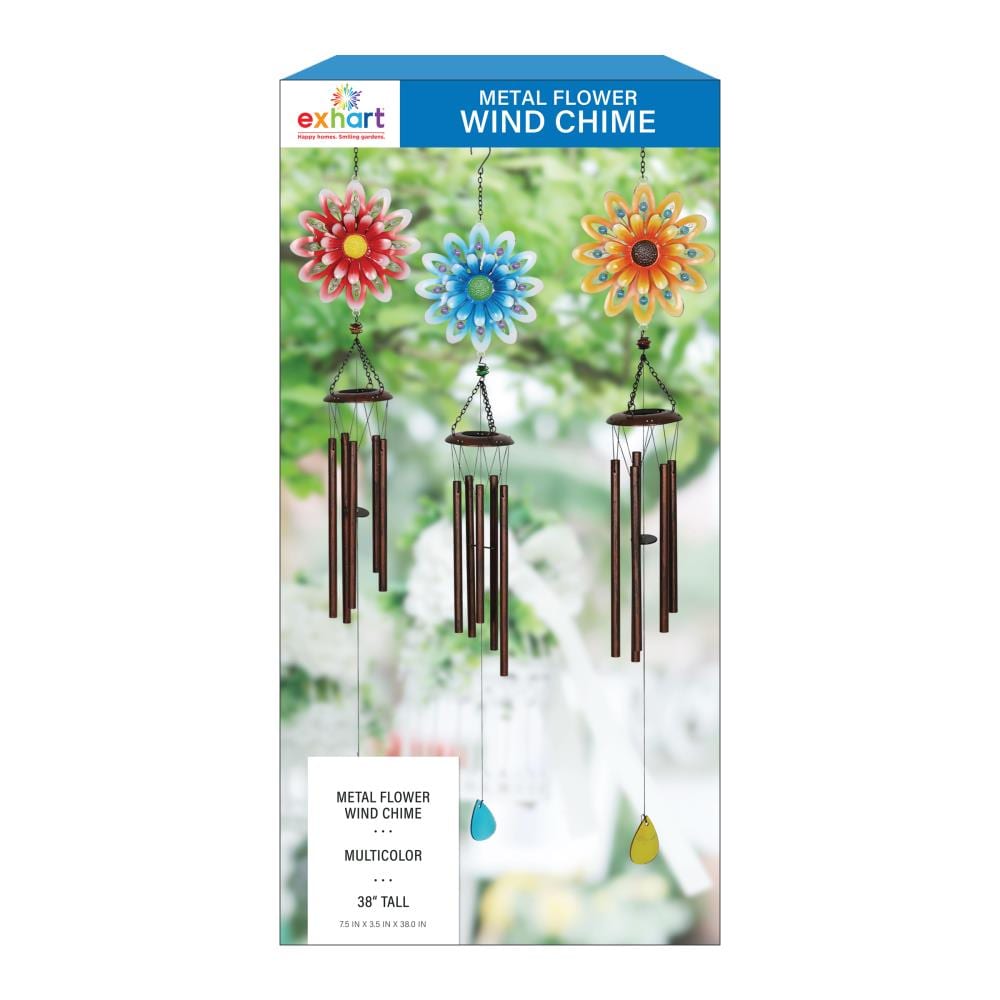 44 PEWTER FLECK WIND CHIME 60232 by Jeffrey's Flowers By Design