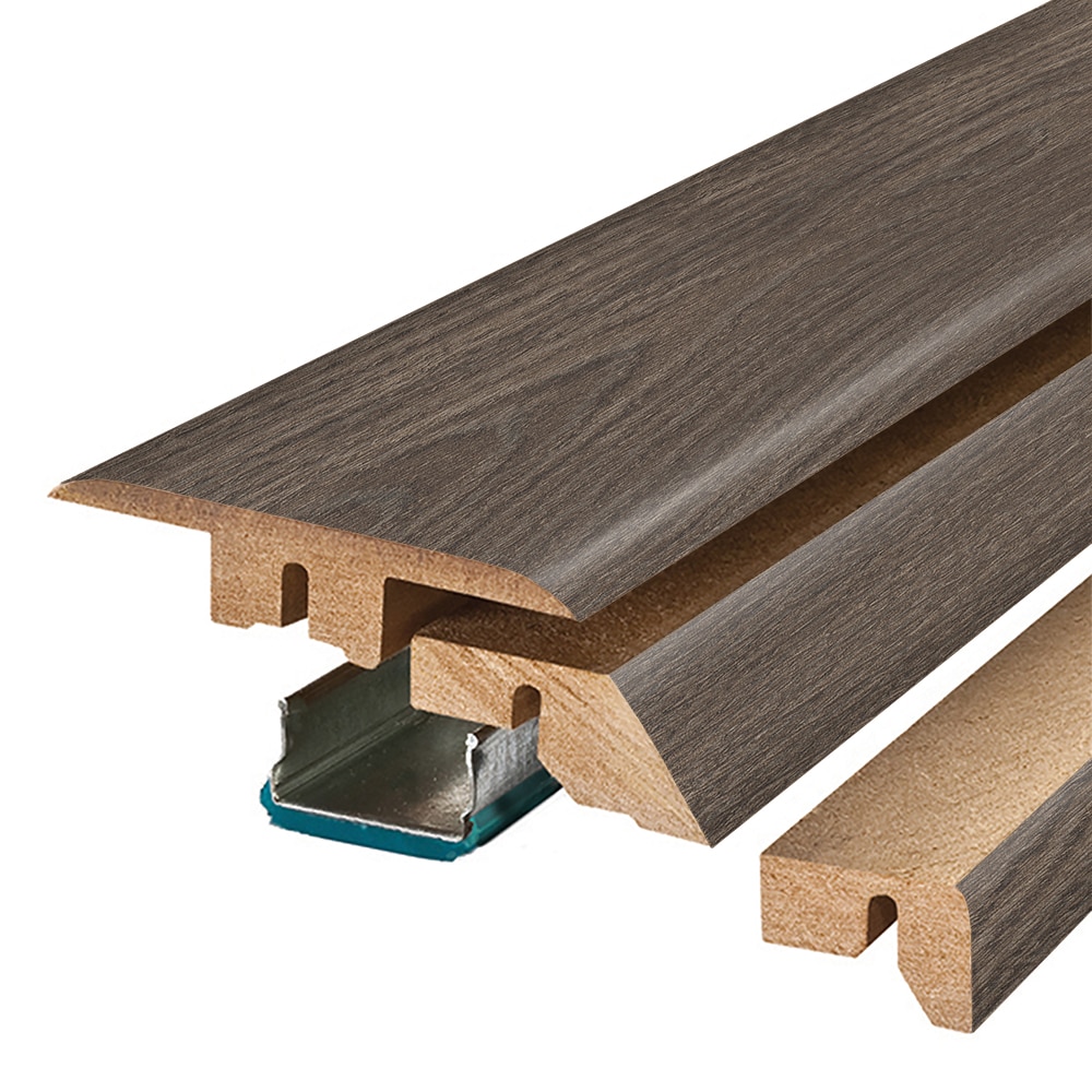 Project Source M4N1S-07391 Pond 0.75-in T x 2.37-in W x 78.7-in L Laminate wood Multi-purpose Floor Moulding