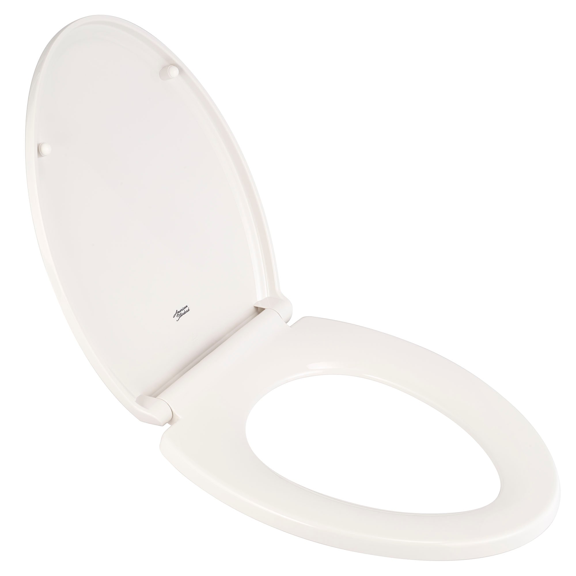 American Standard Traditional Plastic White Elongated Soft Close Toilet ...