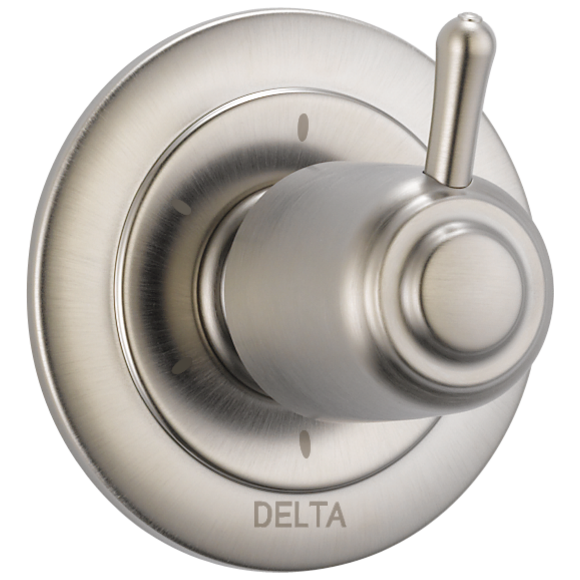 Delta T11900-SS Classic Stainless Steel 2-in Bathtub/Shower Diverter (0.5-in-ID)