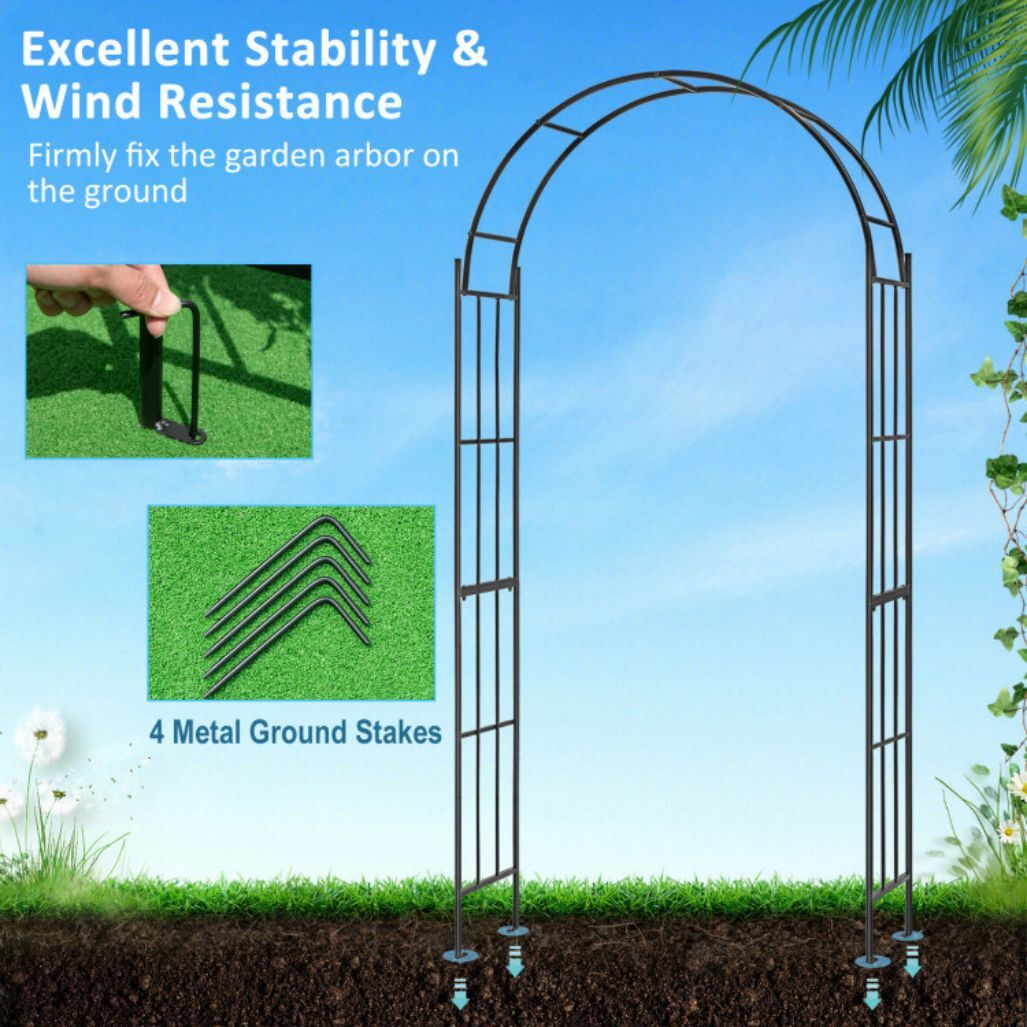 AHIOU HOME ZAAHD-HG3J2WGA Garden-Arbor - View #8