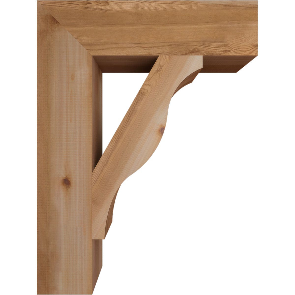 Ekena Millwork BKT06X24X32FST05SWR Exterior-Brackets-Braces - View #3