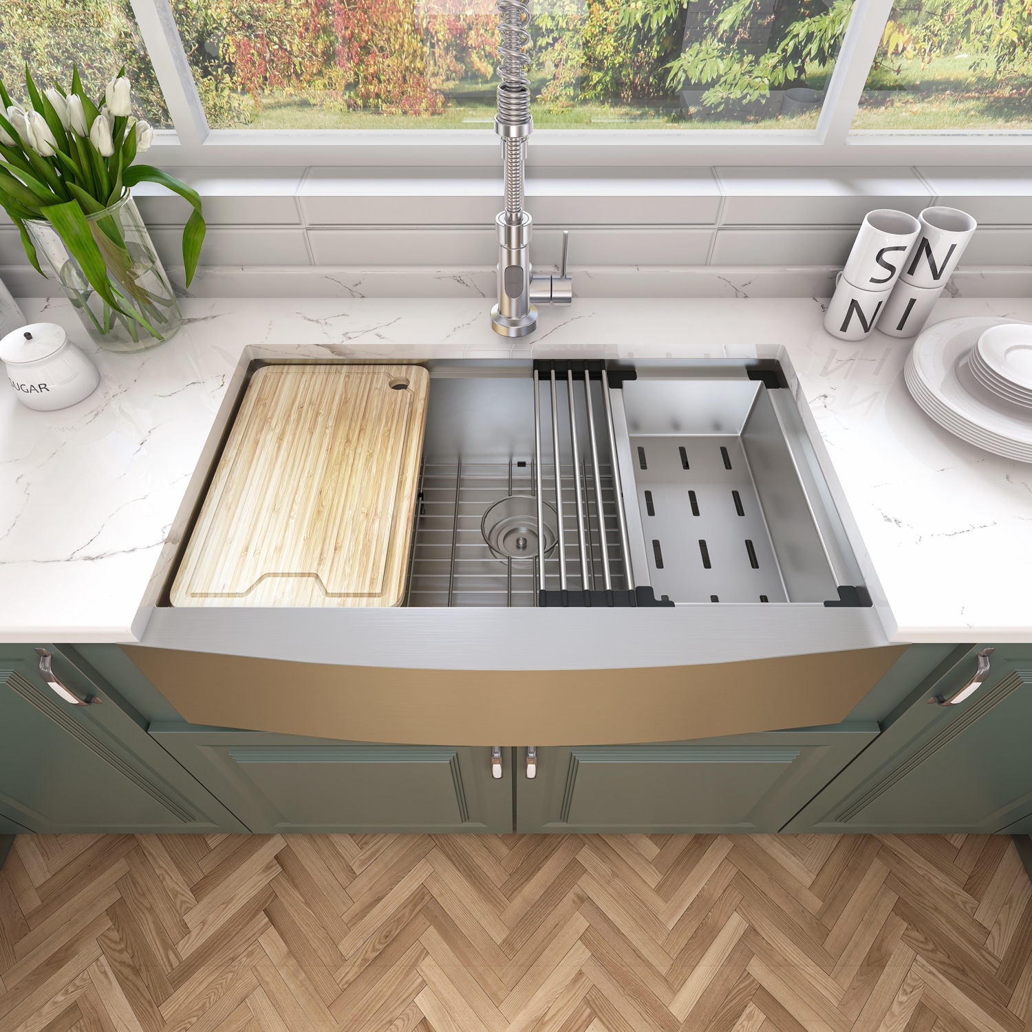 Sinber KSS0004S-OL Kitchen-Sinks - View #2