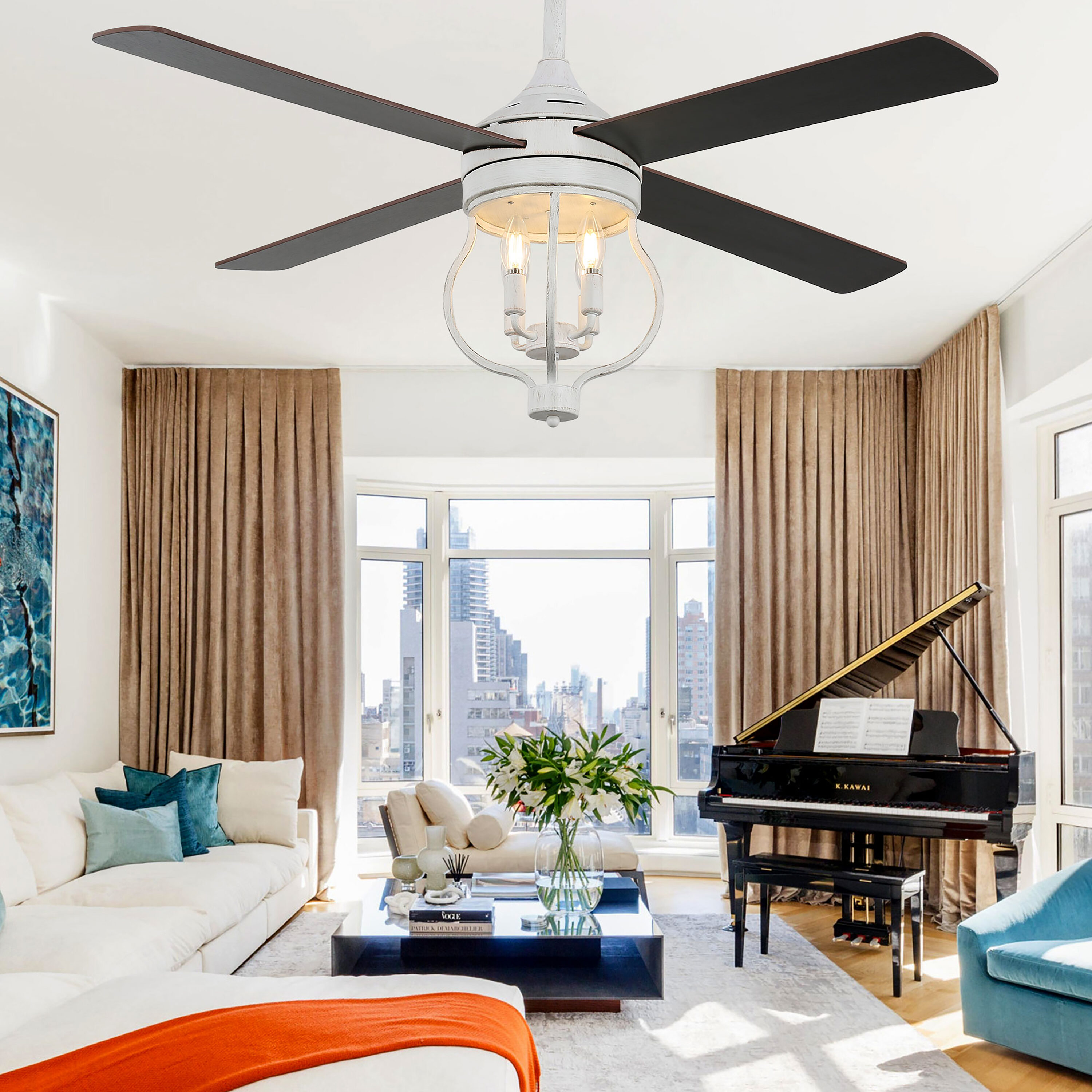 Oaks Decor DC5211-B Ceiling-Fans - View #2