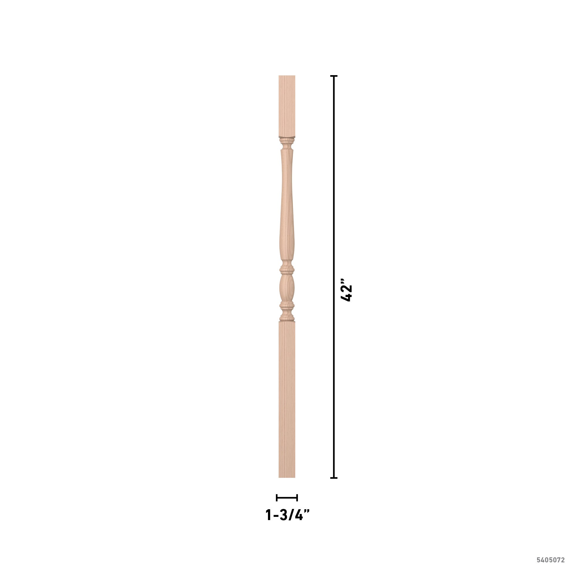 L.J. Smith Stair Systems LJP-2105-M 42 Interior-Stairpart-Balusters - View #4