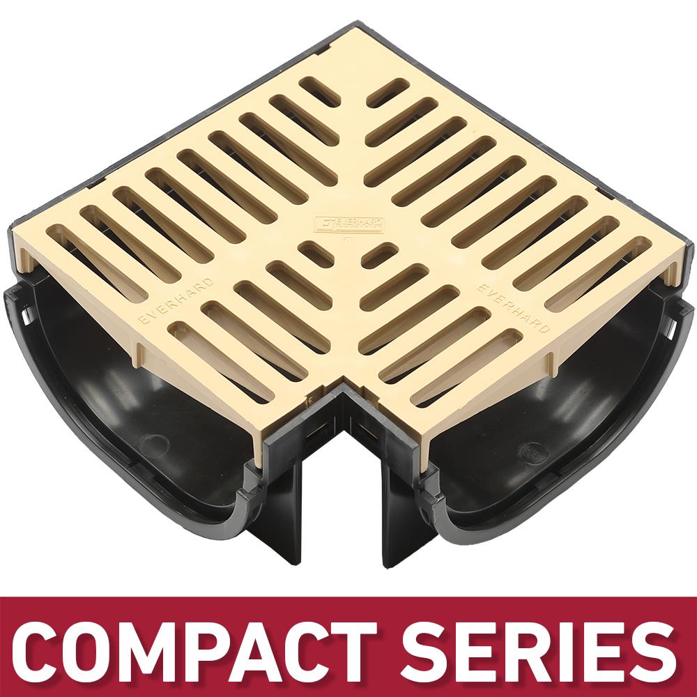U.S. Trench Drain 83619 3-1/4-in L x 6-3/4-in W Channel Corner