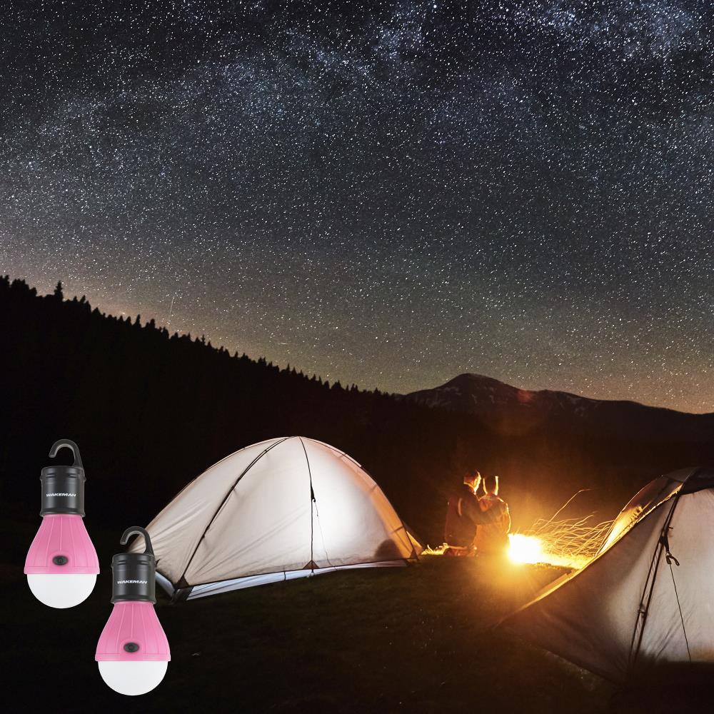 Leisure Sports 2-in Polyethylene 2 Pack Of Portable LED Tent Light