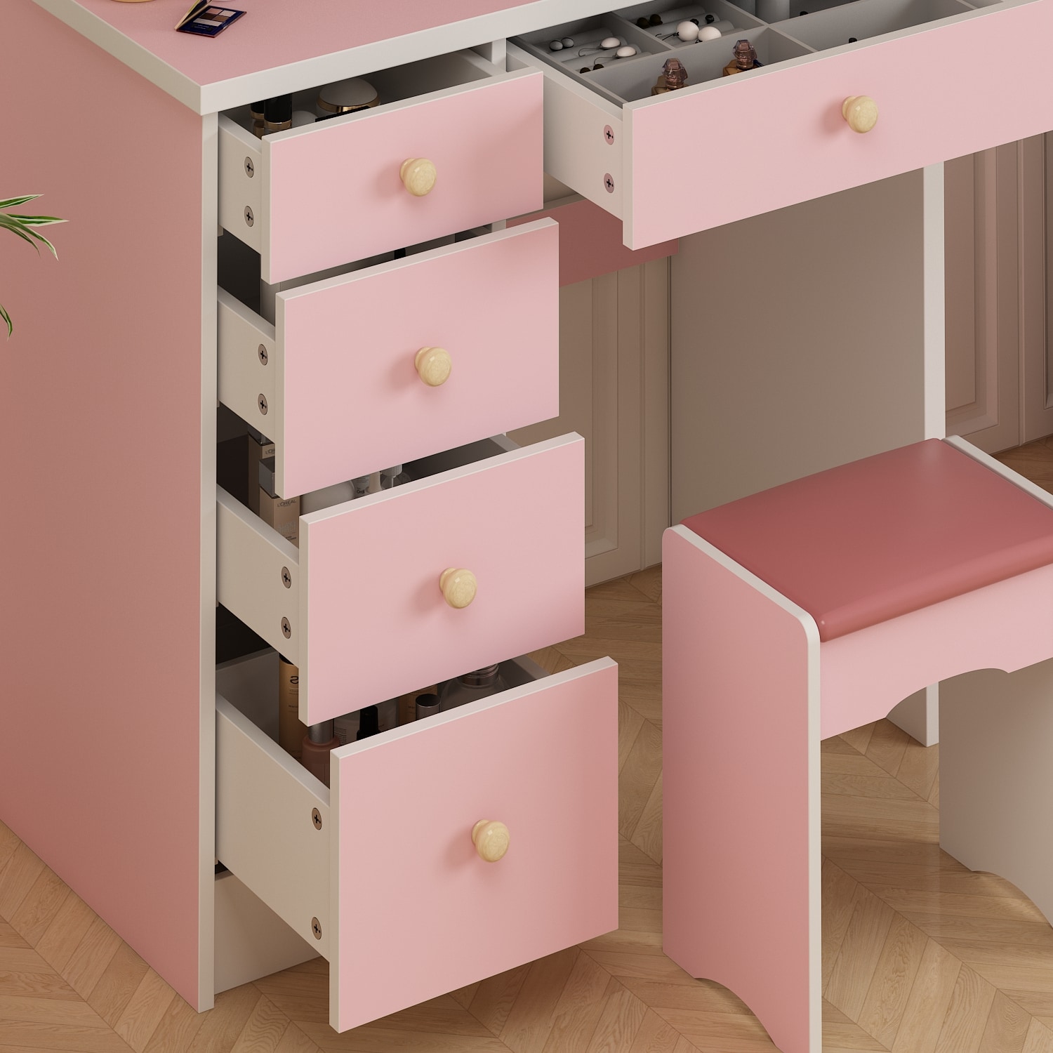 FUFU&GAGA LJY-WFJWL0095-02 Bedroom-Vanities - View #6